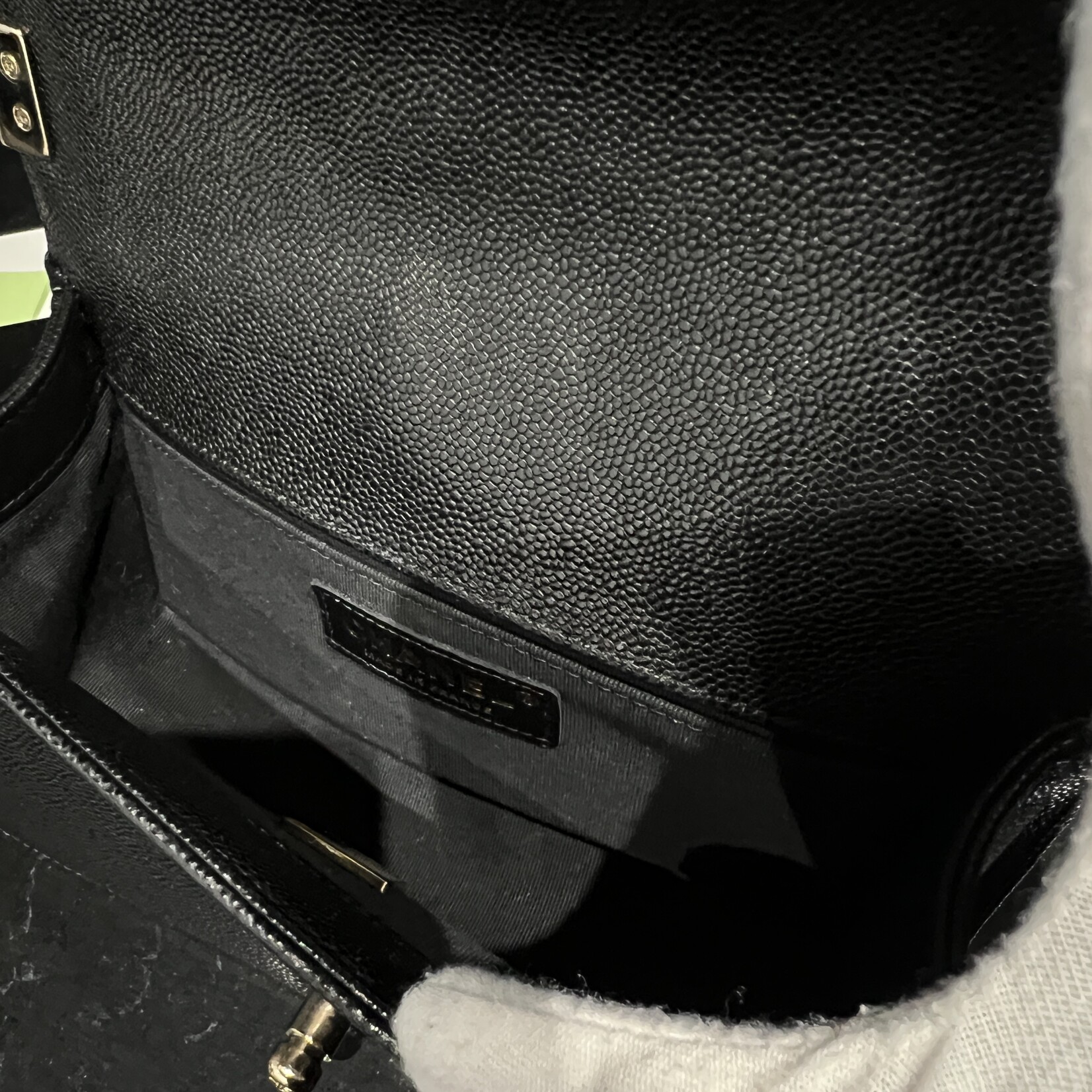 Chanel Chanel Small  Boy GHW Black