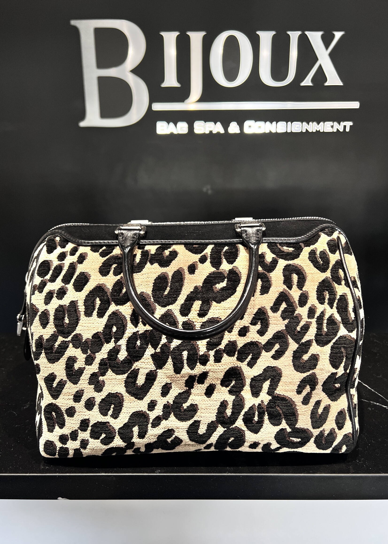 Louis Vuitton SOLD - Louis Vuitton Stephan Spouse Leopard Speedy