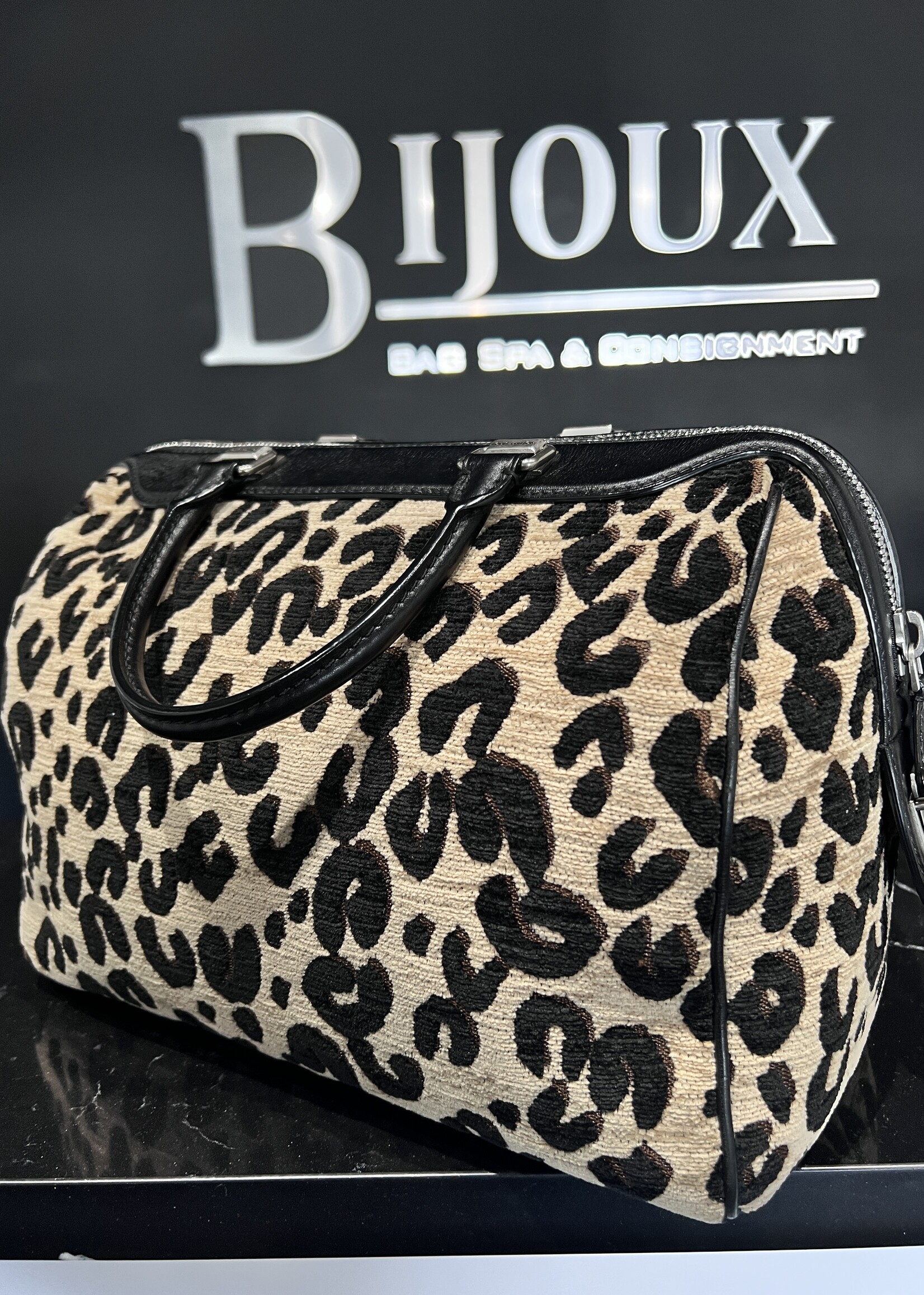 Louis Vuitton SOLD - Louis Vuitton Stephan Spouse Leopard Speedy