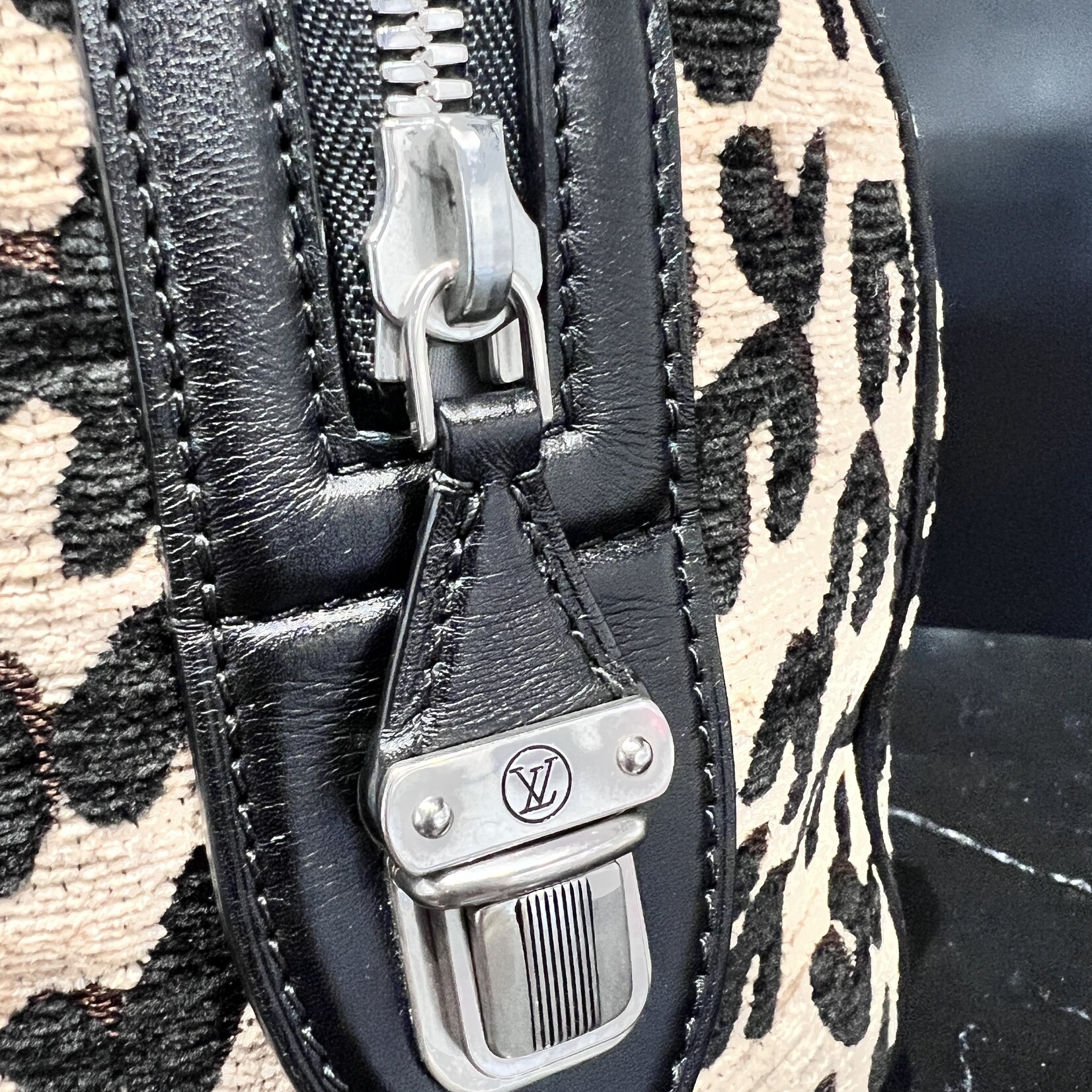 Louis Vuitton Louis Vuitton Stephan Spouse Leopard Speedy