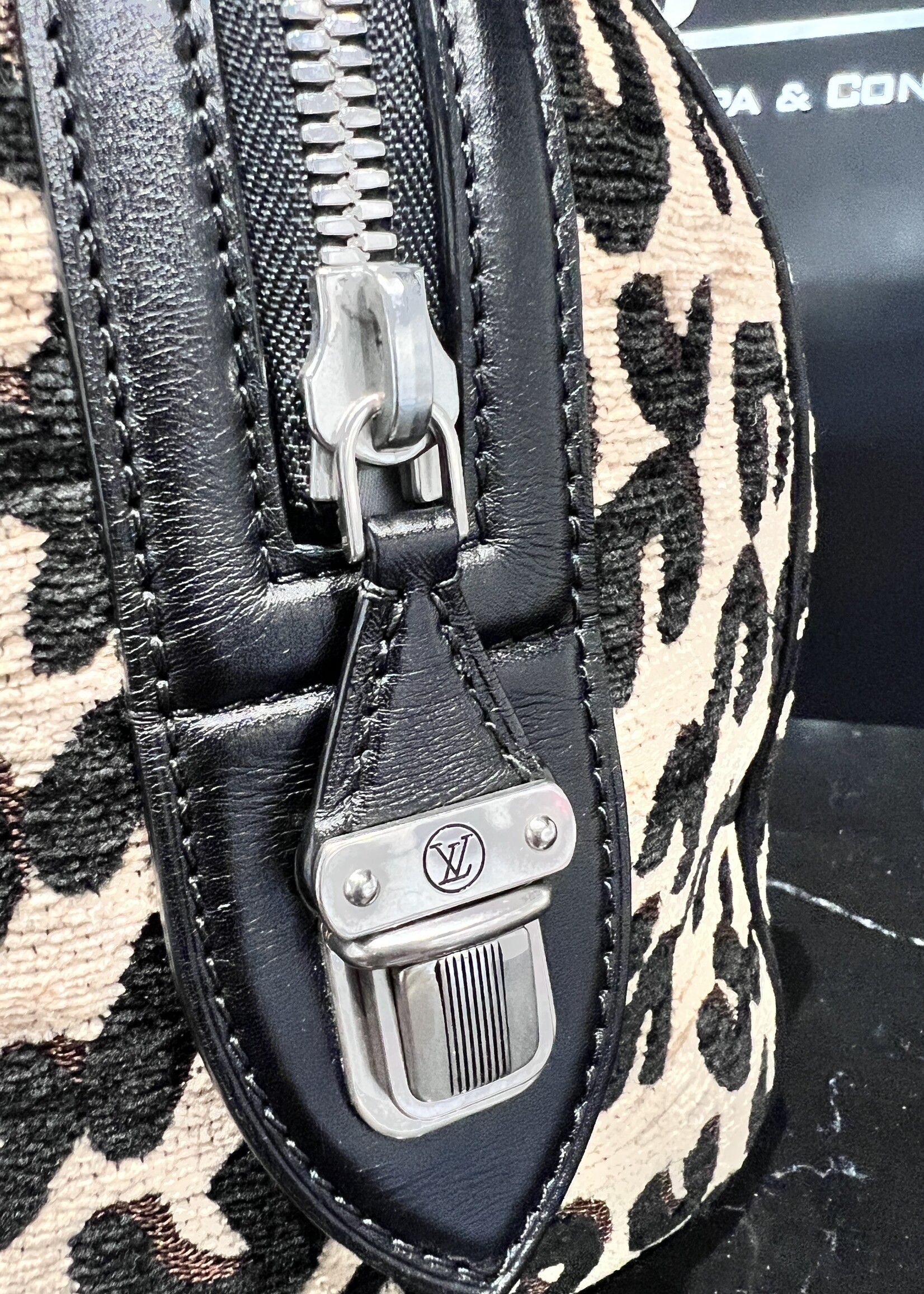 Louis Vuitton Louis Vuitton Stephan Spouse Leopard Speedy