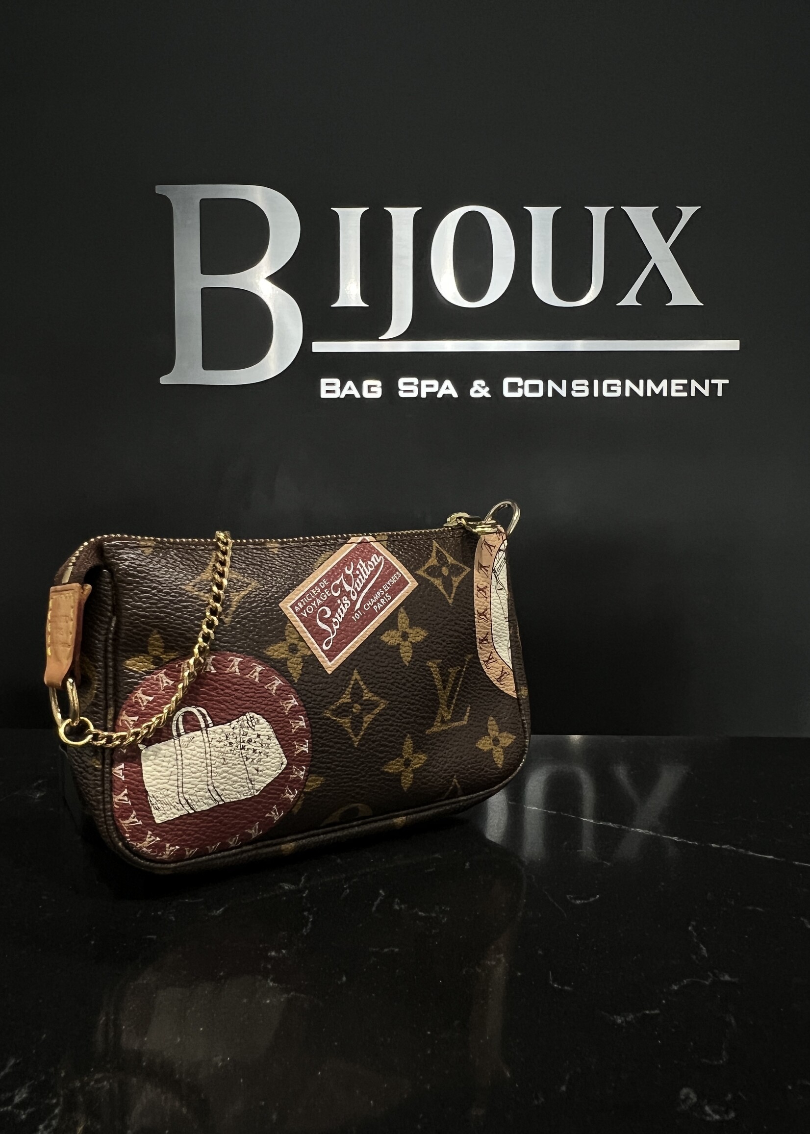 Louis Vuitton SOLD- Louis Vuitton  Monogram Mini Patch Pochette