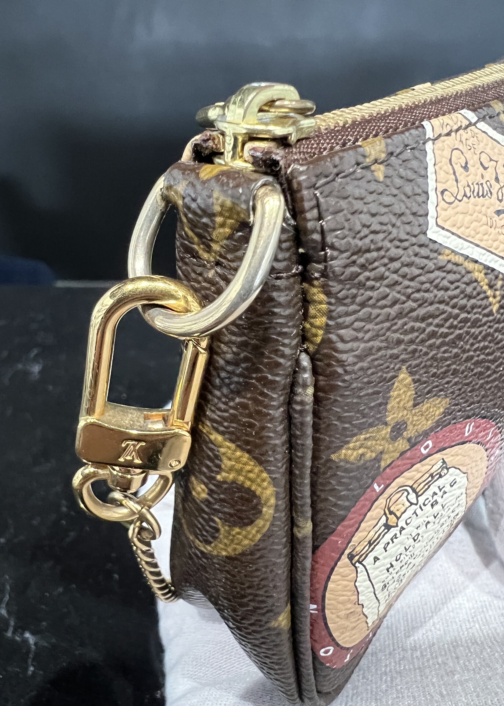 Louis Vuitton SOLD- Louis Vuitton  Monogram Mini Patch Pochette