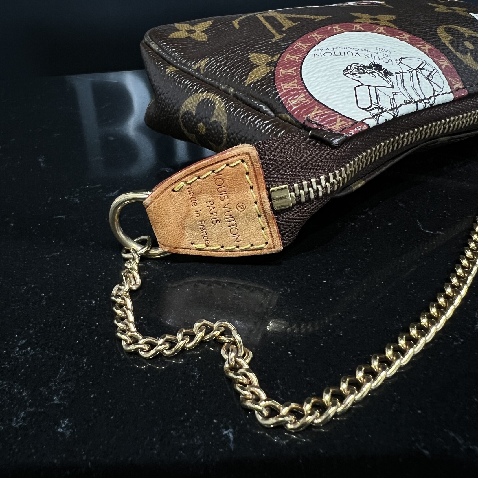 Louis Vuitton Louis Vuitton  Monogram Mini Patch Pochette