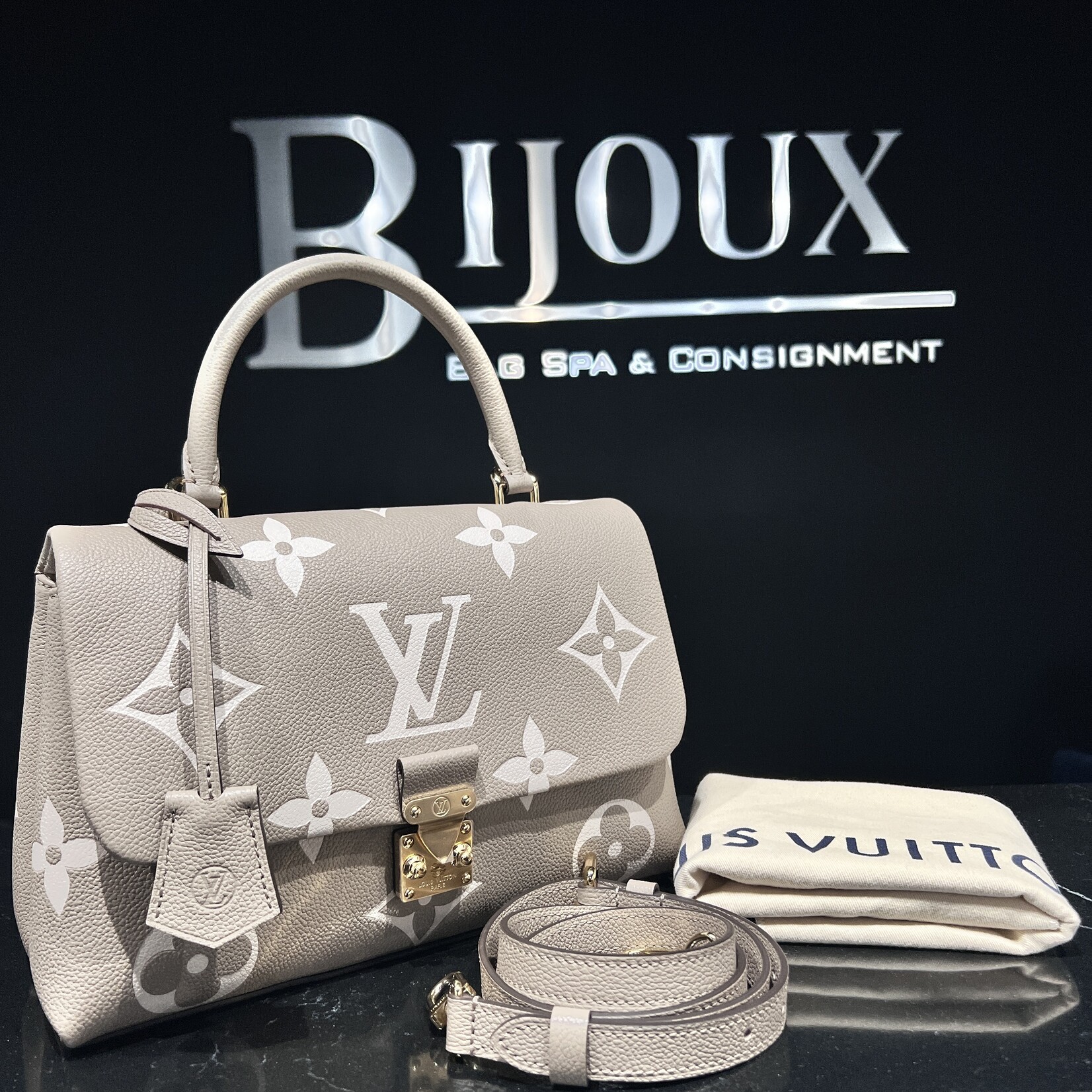 Louis Vuitton SOLD- Louis Vuitton Madeline MM Nude