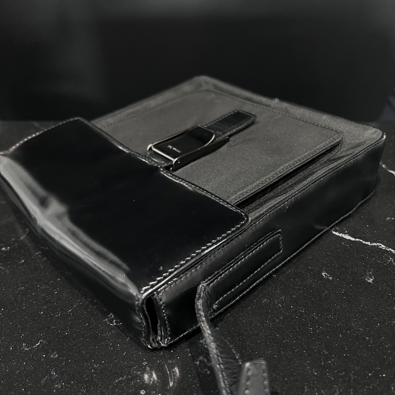 Prada SOLD - Prada Nylon Black Shoulder Bag