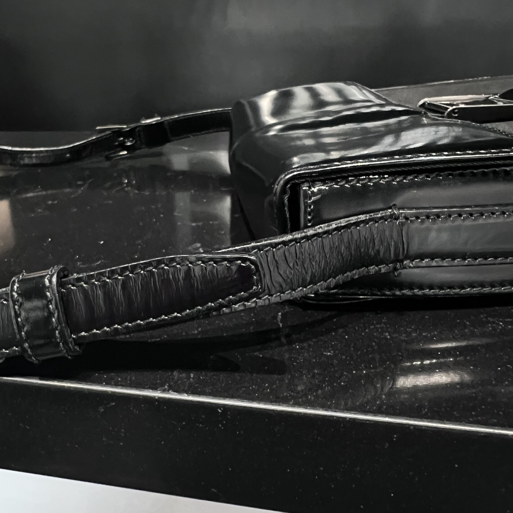 Prada SOLD - Prada Nylon Black Shoulder Bag