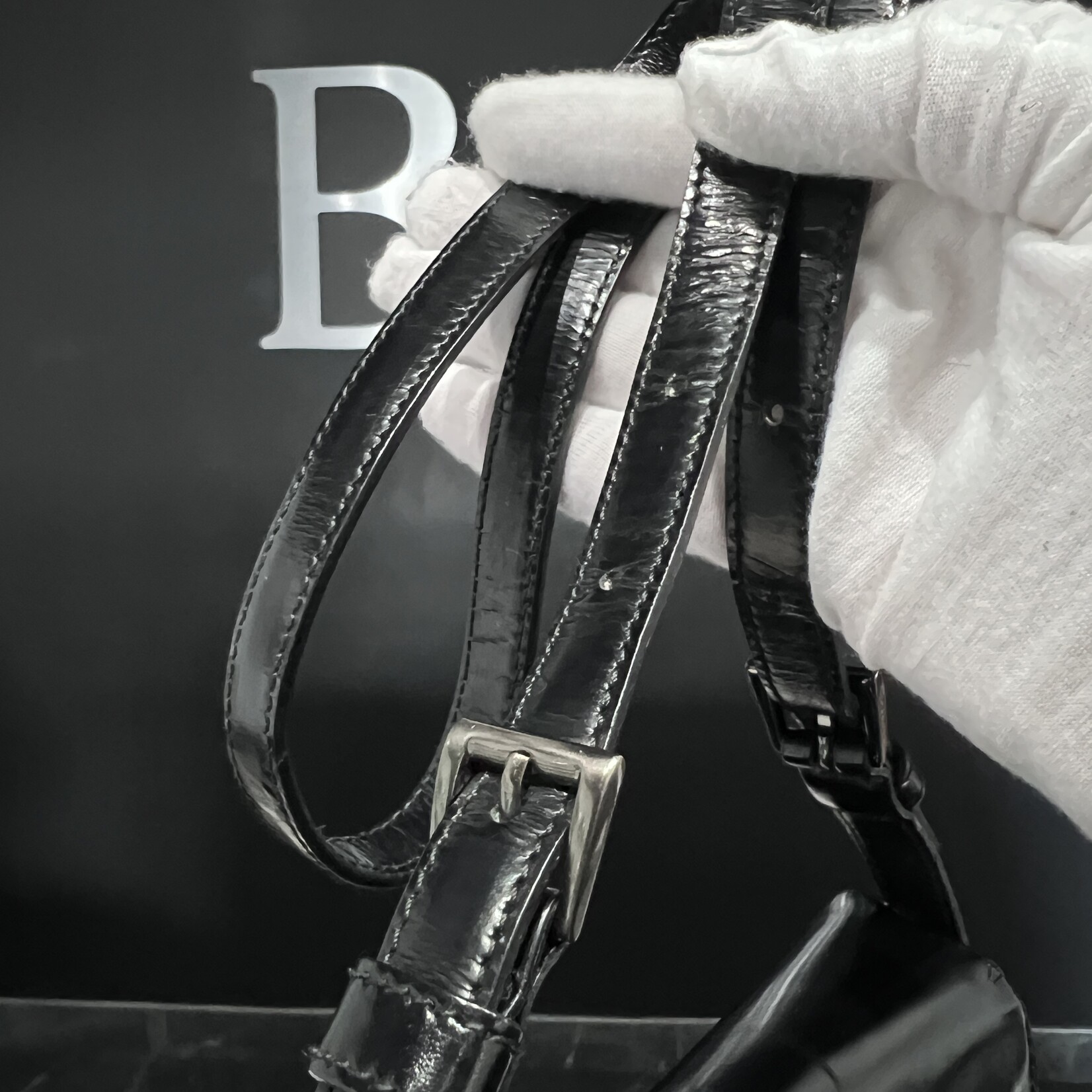 Prada SOLD - Prada Nylon Black Shoulder Bag