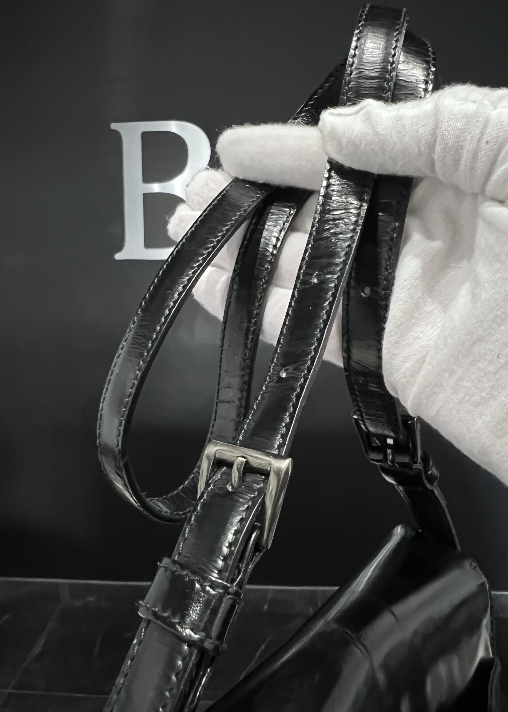 Prada SOLD - Prada Nylon Black Shoulder Bag