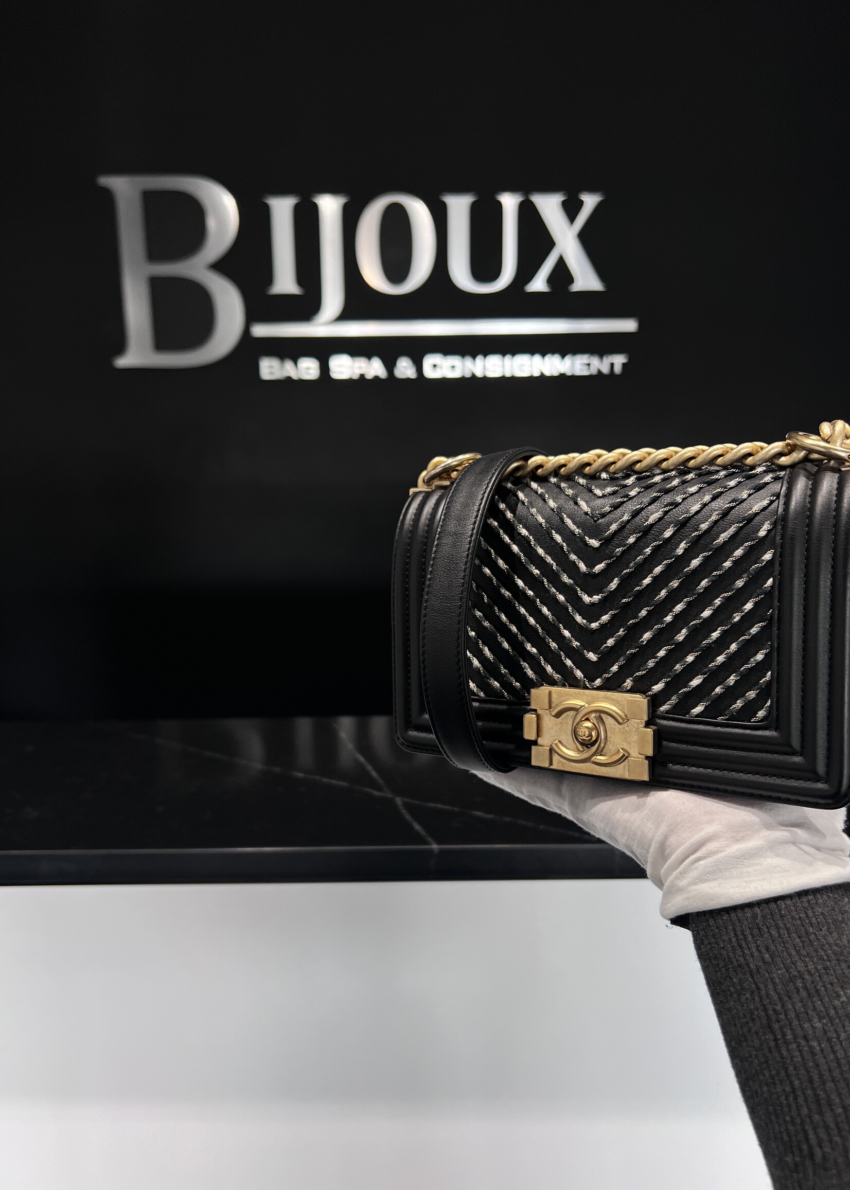 Chanel SOLD- Chanel Small Boy By The Sea Flap