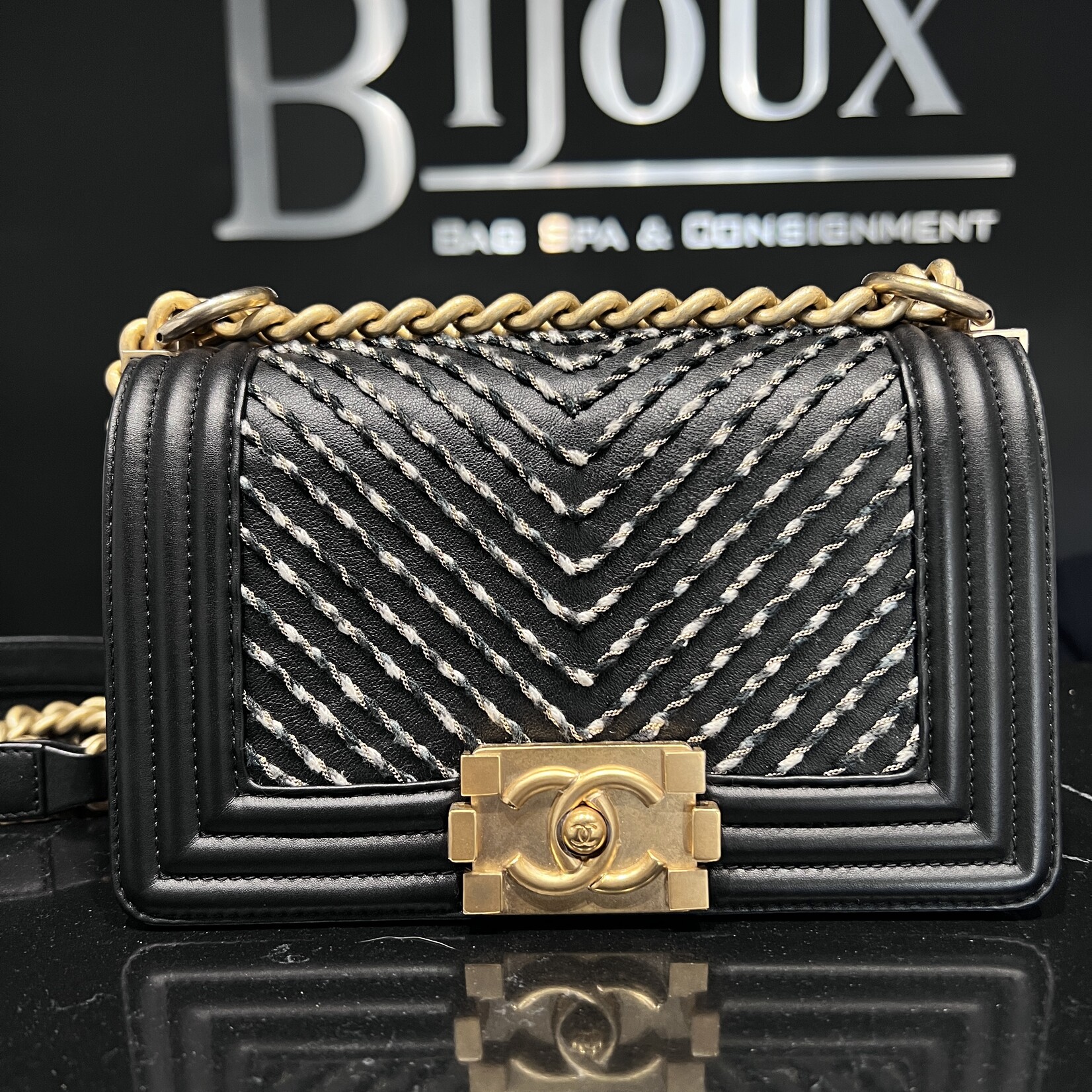 Chanel SOLD- Chanel Small Boy By The Sea Flap