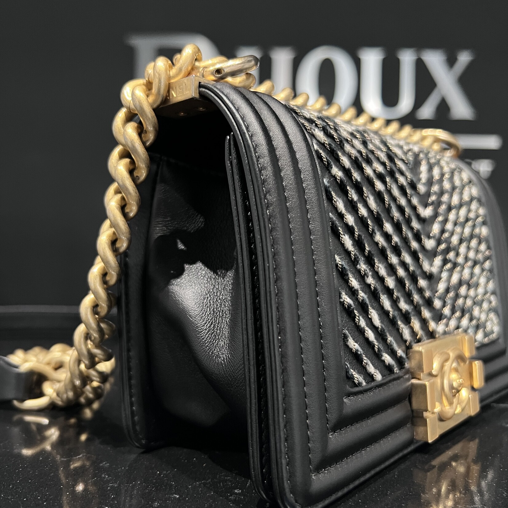 Chanel SOLD- Chanel Small Boy By The Sea Flap