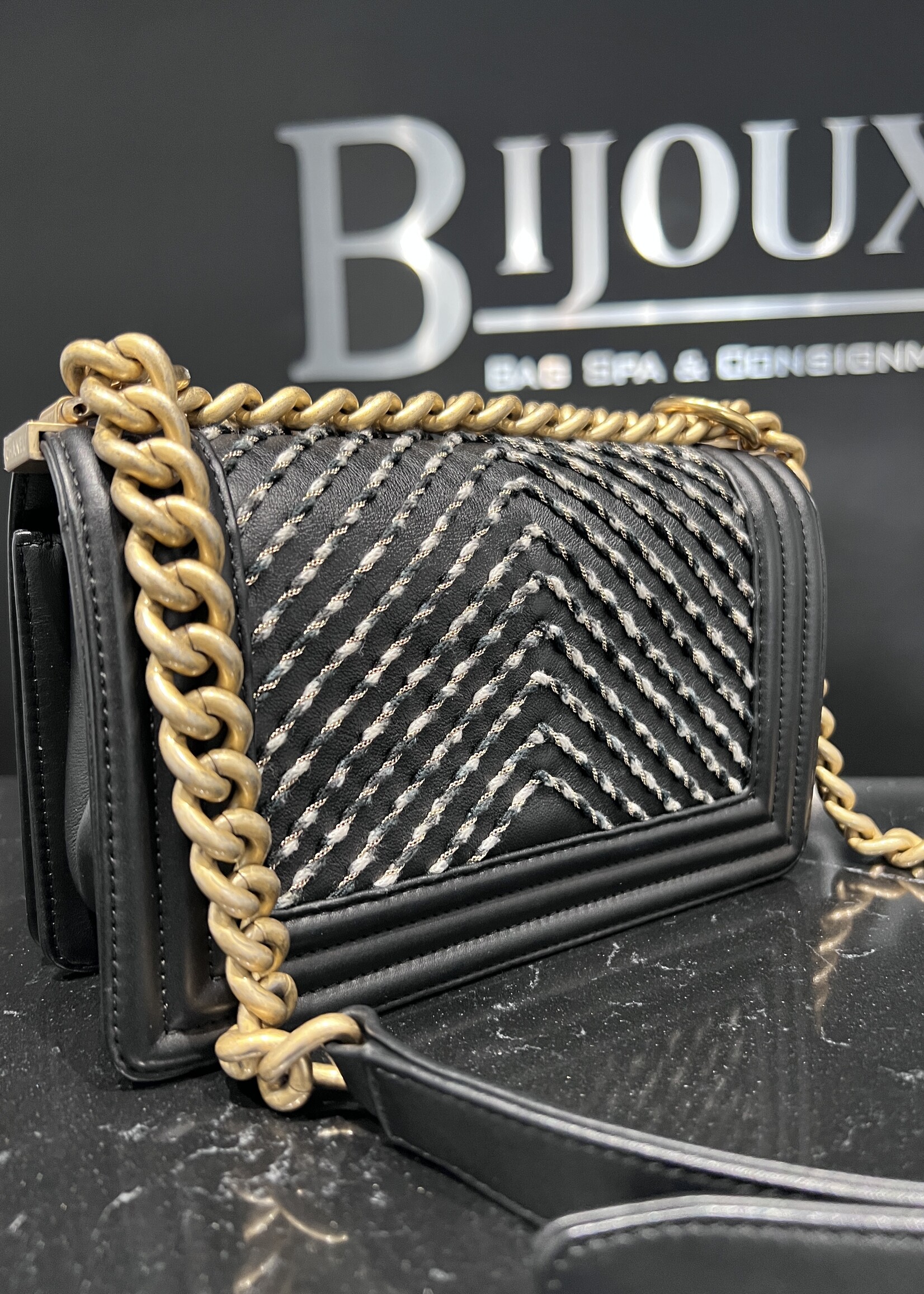 Chanel SOLD- Chanel Small Boy By The Sea Flap