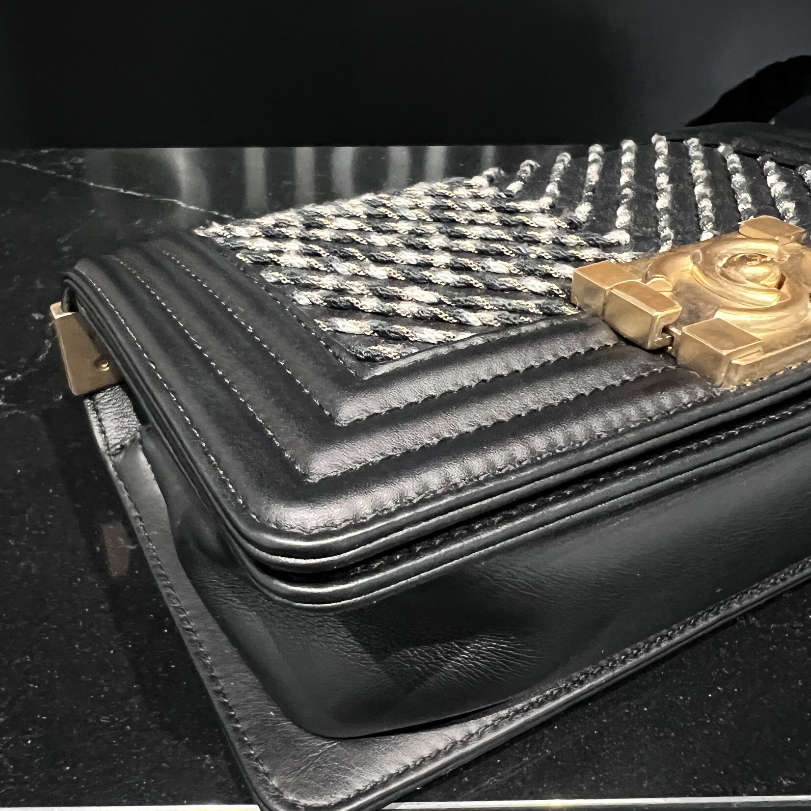 Chanel SOLD- Chanel Small Boy By The Sea Flap
