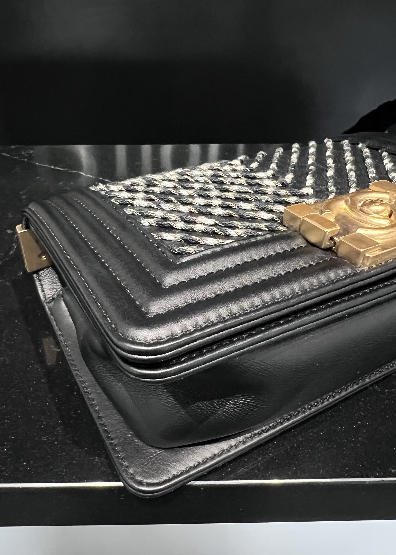 Chanel SOLD- Chanel Small Boy By The Sea Flap