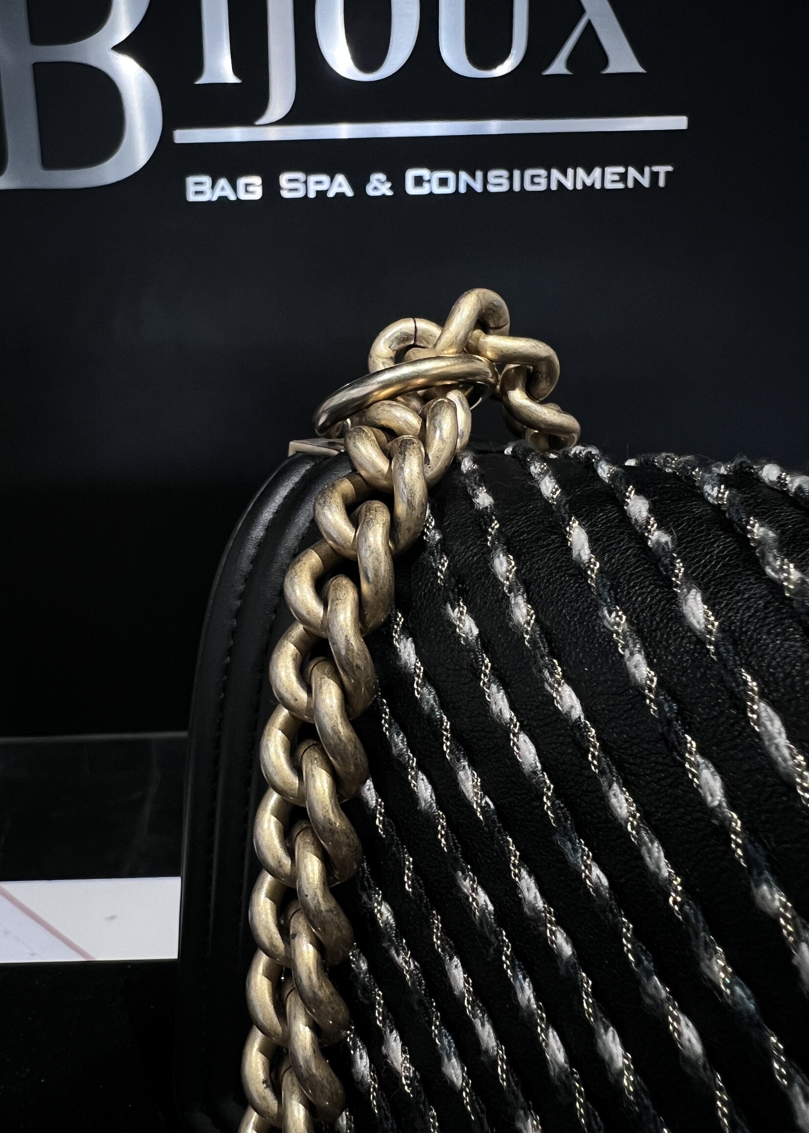 Chanel SOLD- Chanel Small Boy By The Sea Flap