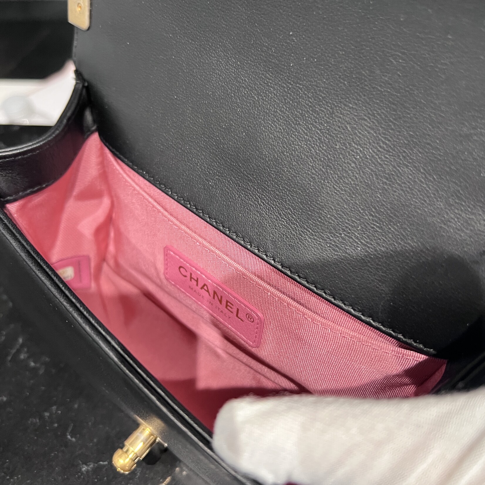 Chanel SOLD- Chanel Small Boy By The Sea Flap