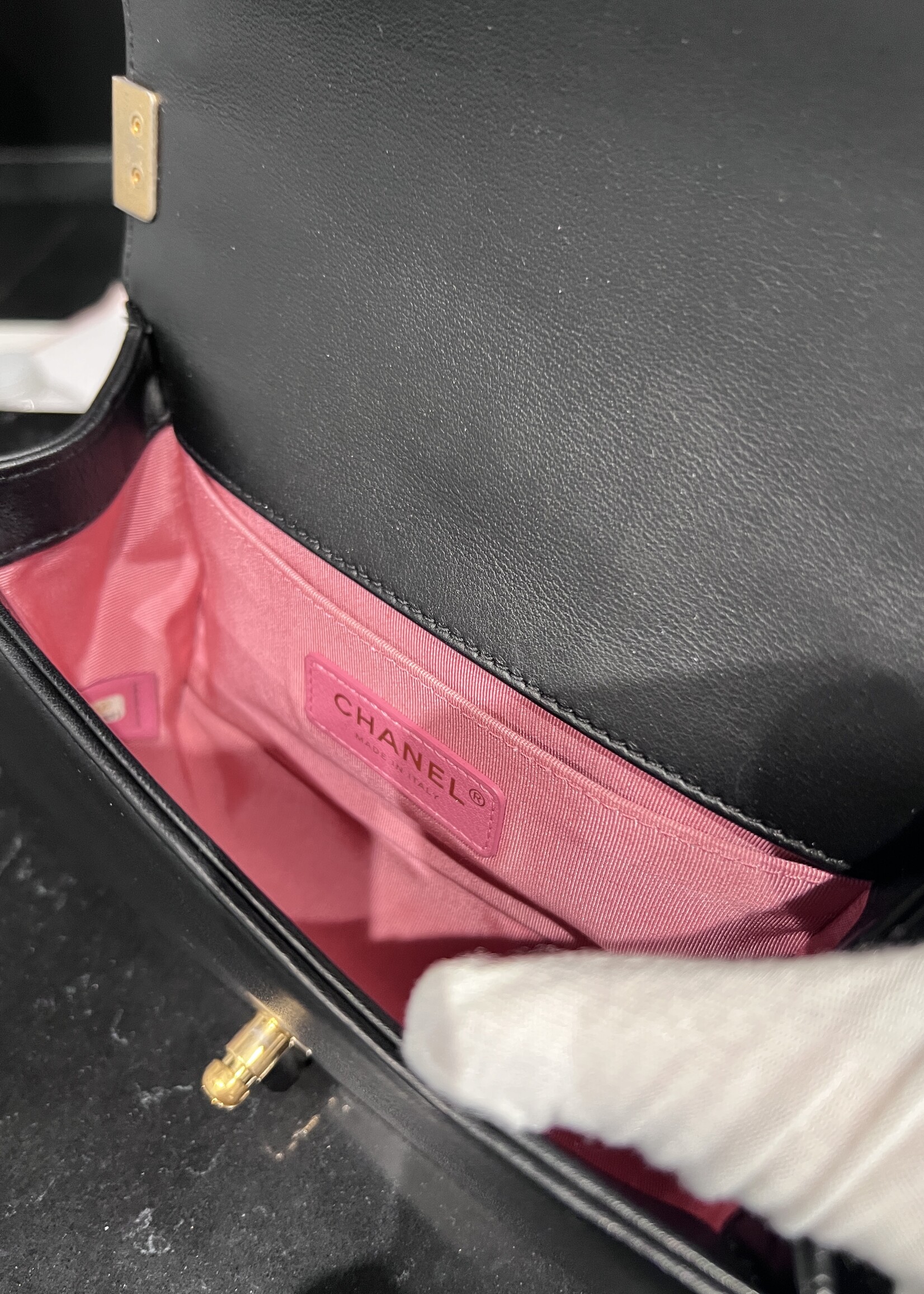 Chanel SOLD- Chanel Small Boy By The Sea Flap