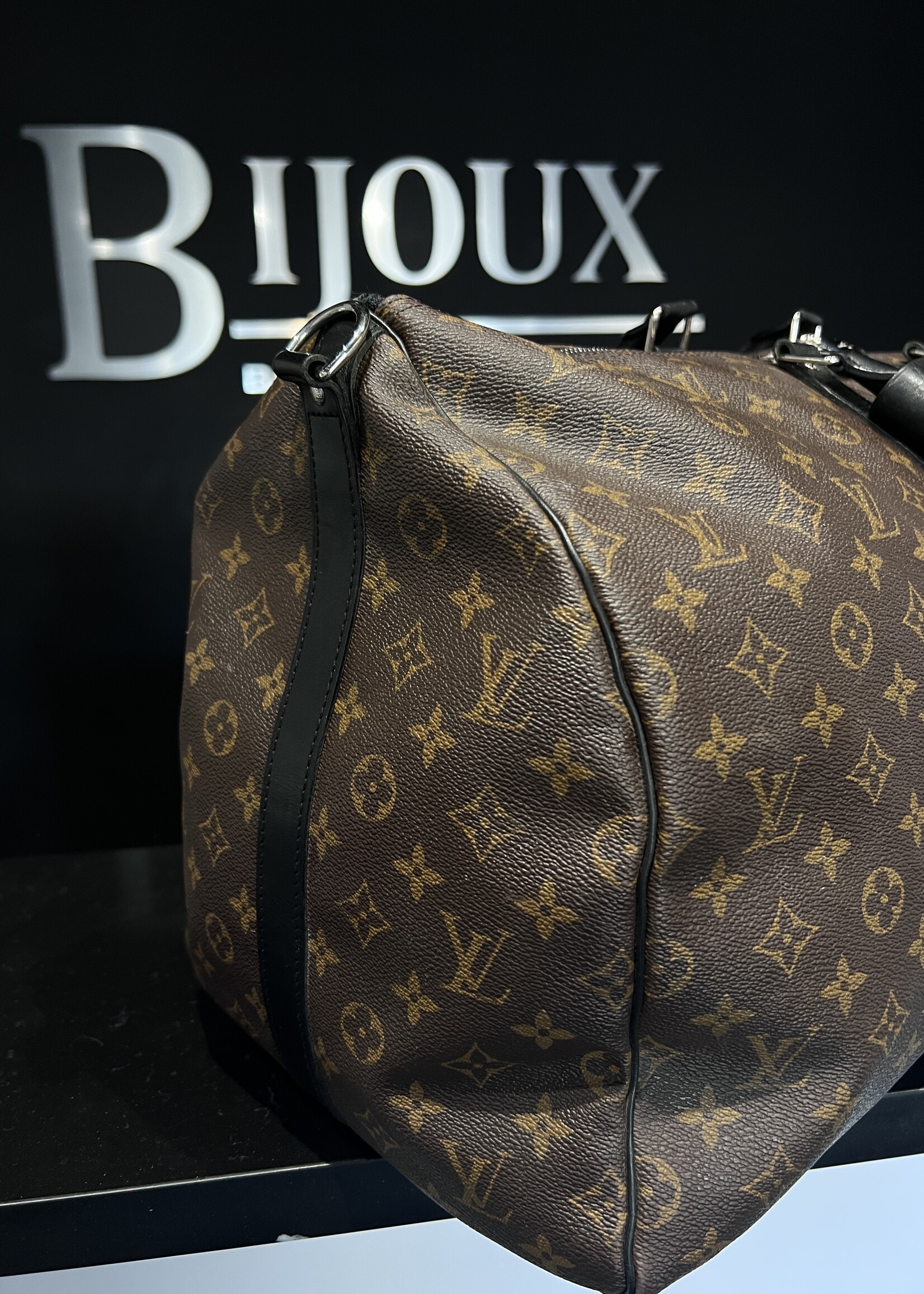 Louis Vuitton SOLD - Louis Vuitton Keepall 55 Monogram Macassar