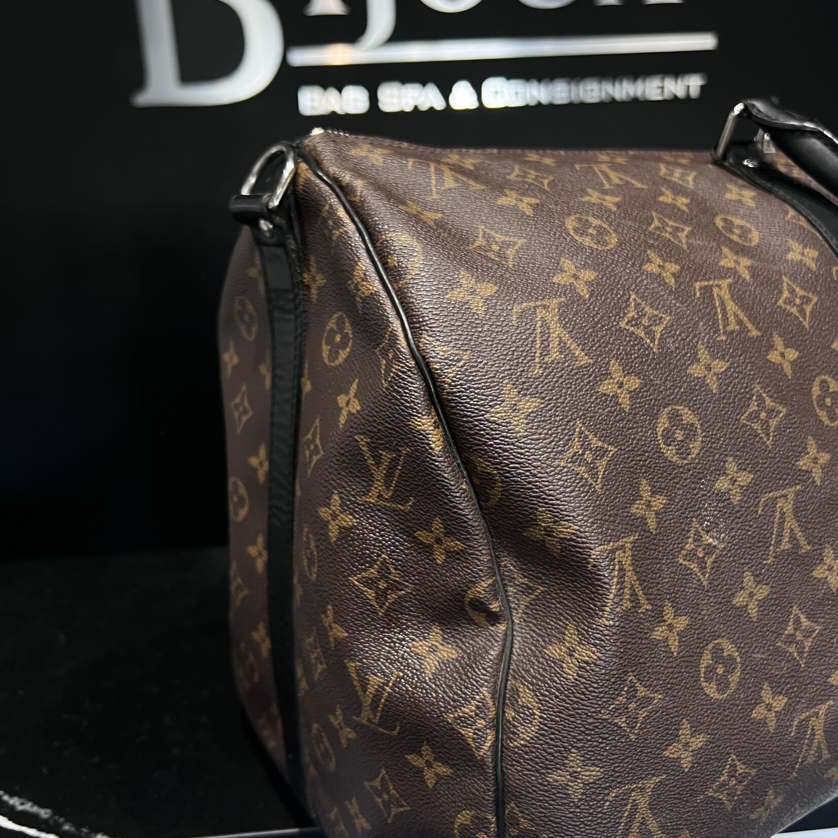Louis Vuitton SOLD - Louis Vuitton Keepall 55 Monogram Macassar