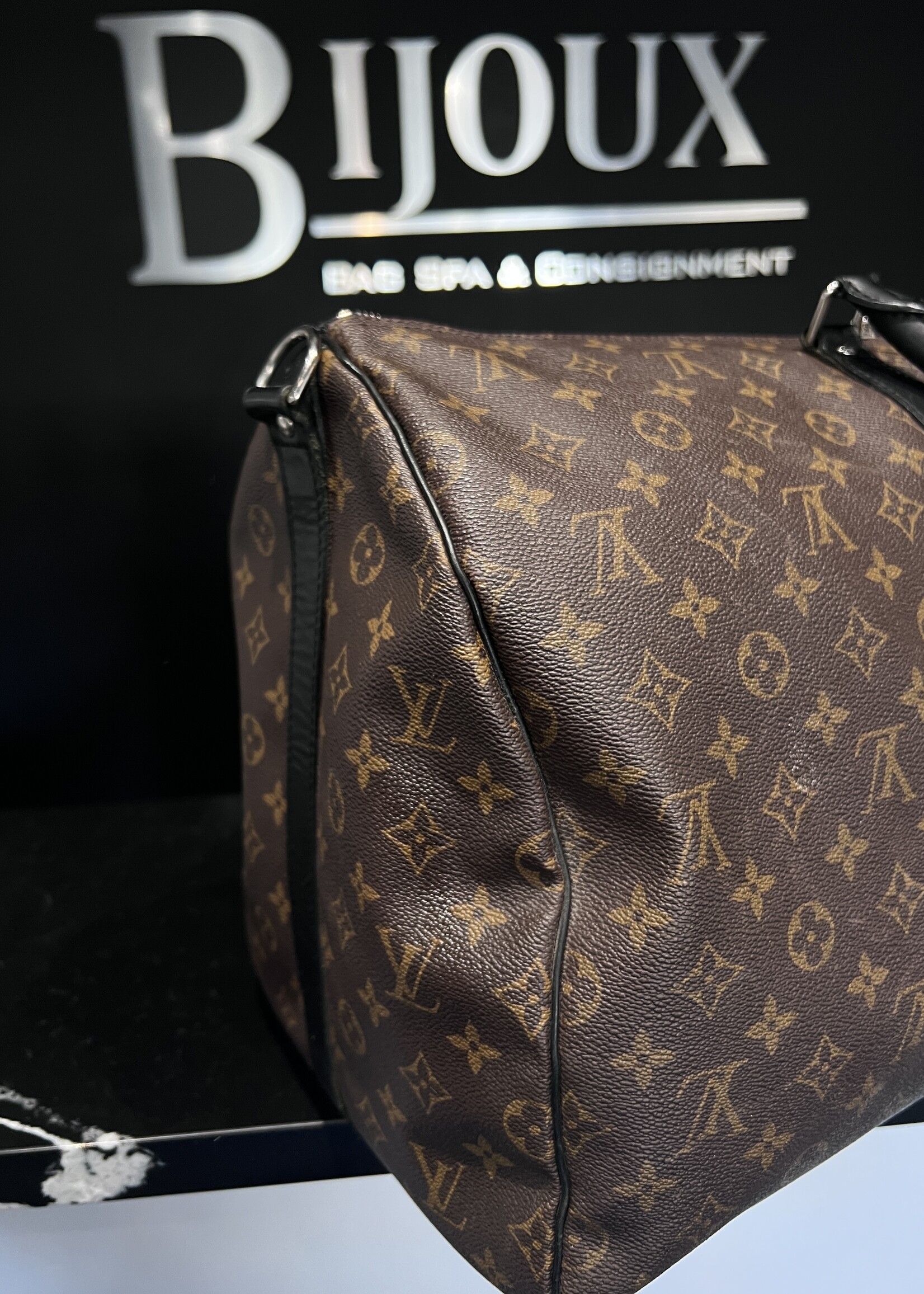 Louis Vuitton SOLD - Louis Vuitton Keepall 55 Monogram Macassar