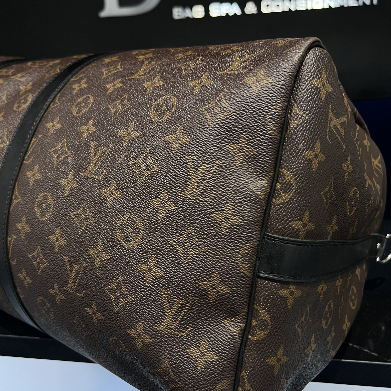 Louis Vuitton SOLD - Louis Vuitton Keepall 55 Monogram Macassar