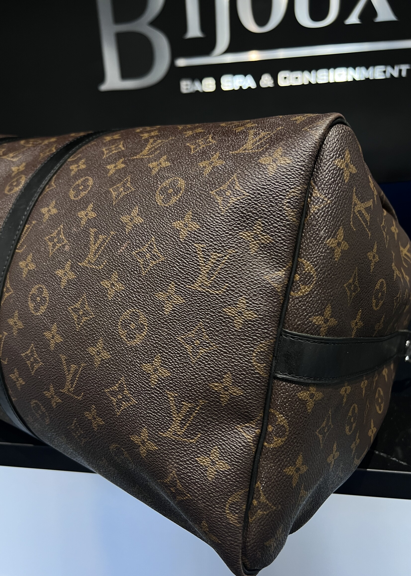 Louis Vuitton SOLD - Louis Vuitton Keepall 55 Monogram Macassar