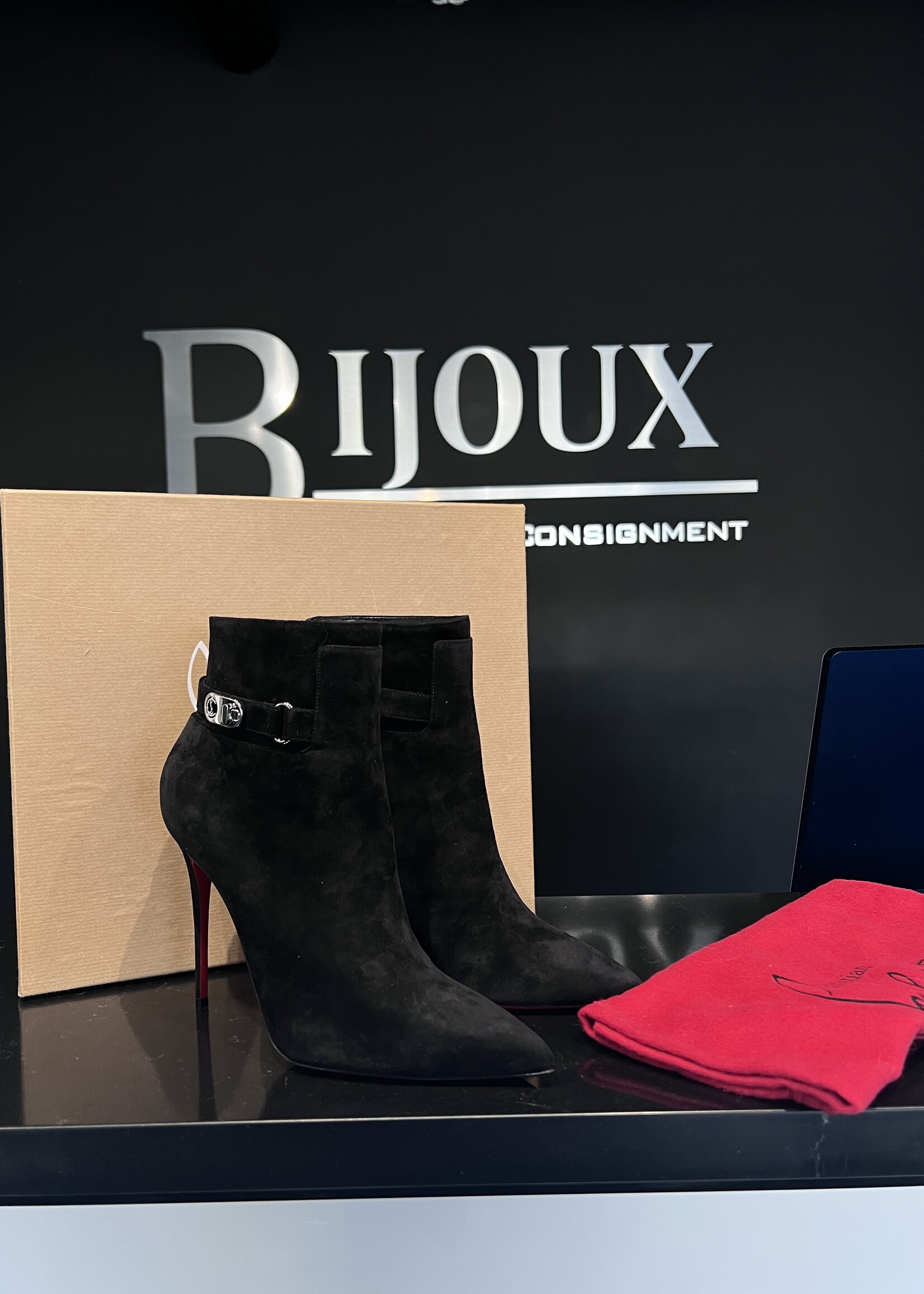 Christian Louboutin SOLD - Christian Louboutin Lock So Kate Booties