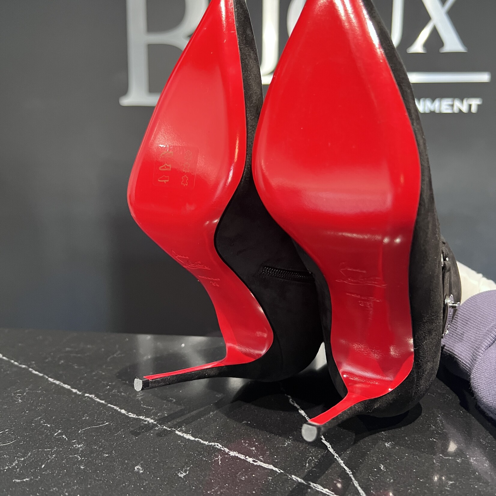 Christian Louboutin SOLD - Christian Louboutin Lock So Kate Booties