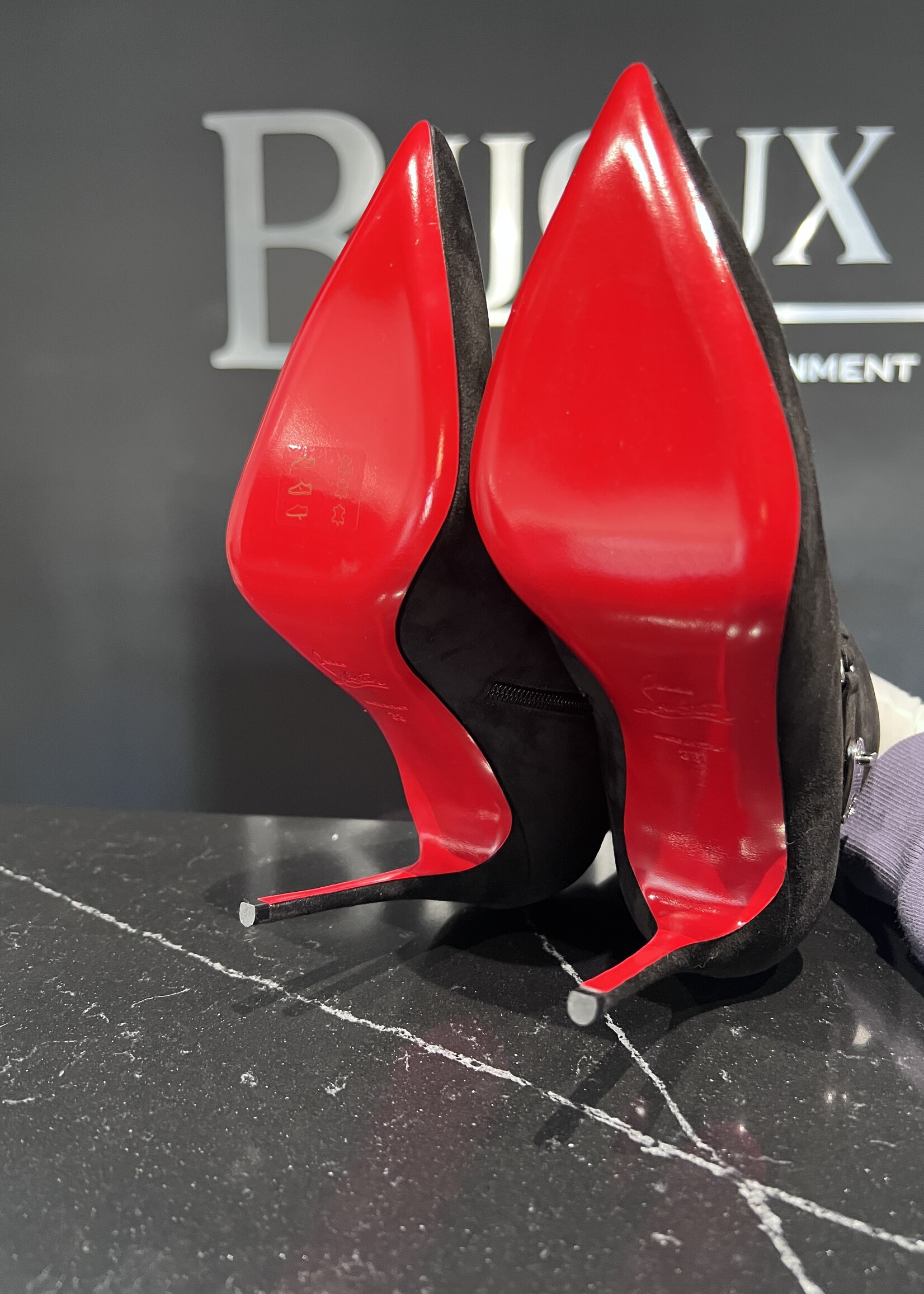 Christian Louboutin SOLD - Christian Louboutin Lock So Kate Booties