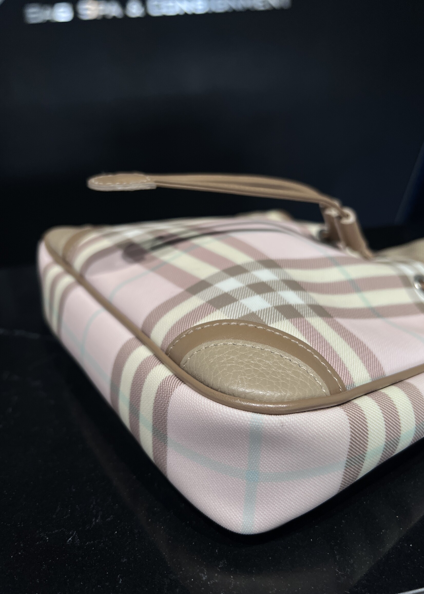 Burberry SOLD- Burberry Candy Check Crossbody