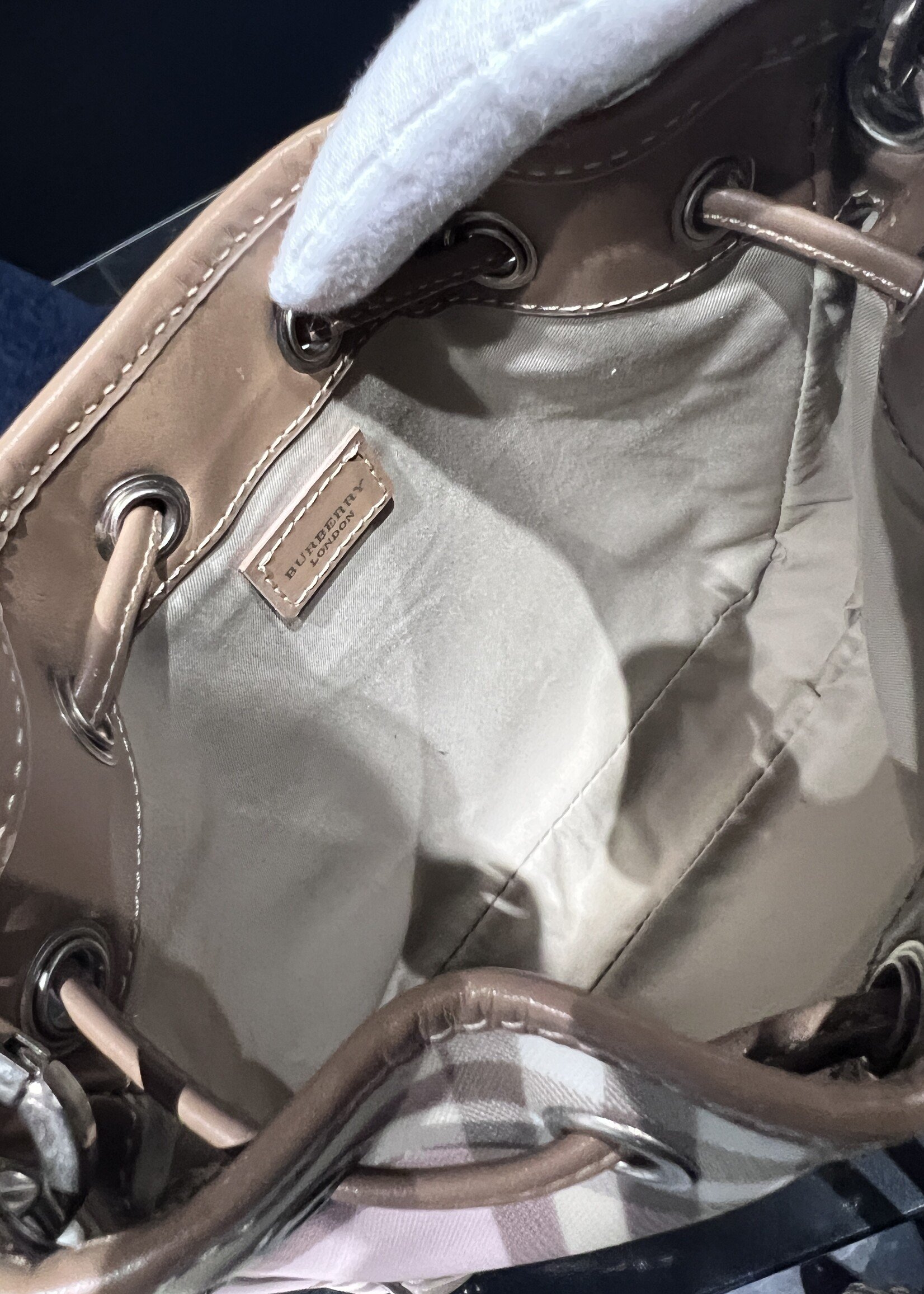 Burberry SOLD- Burberry Candy Check Crossbody