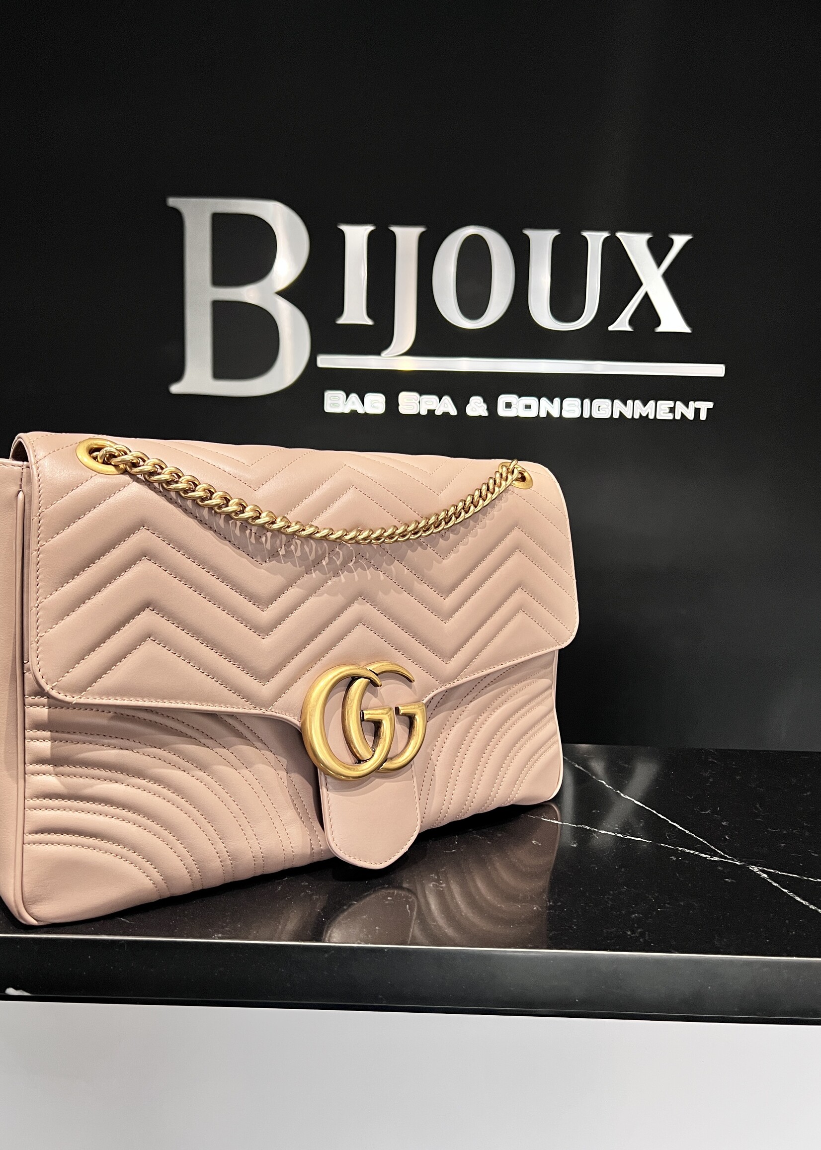 Gucci SOLD - Gucci Large Marmont Flap Bag