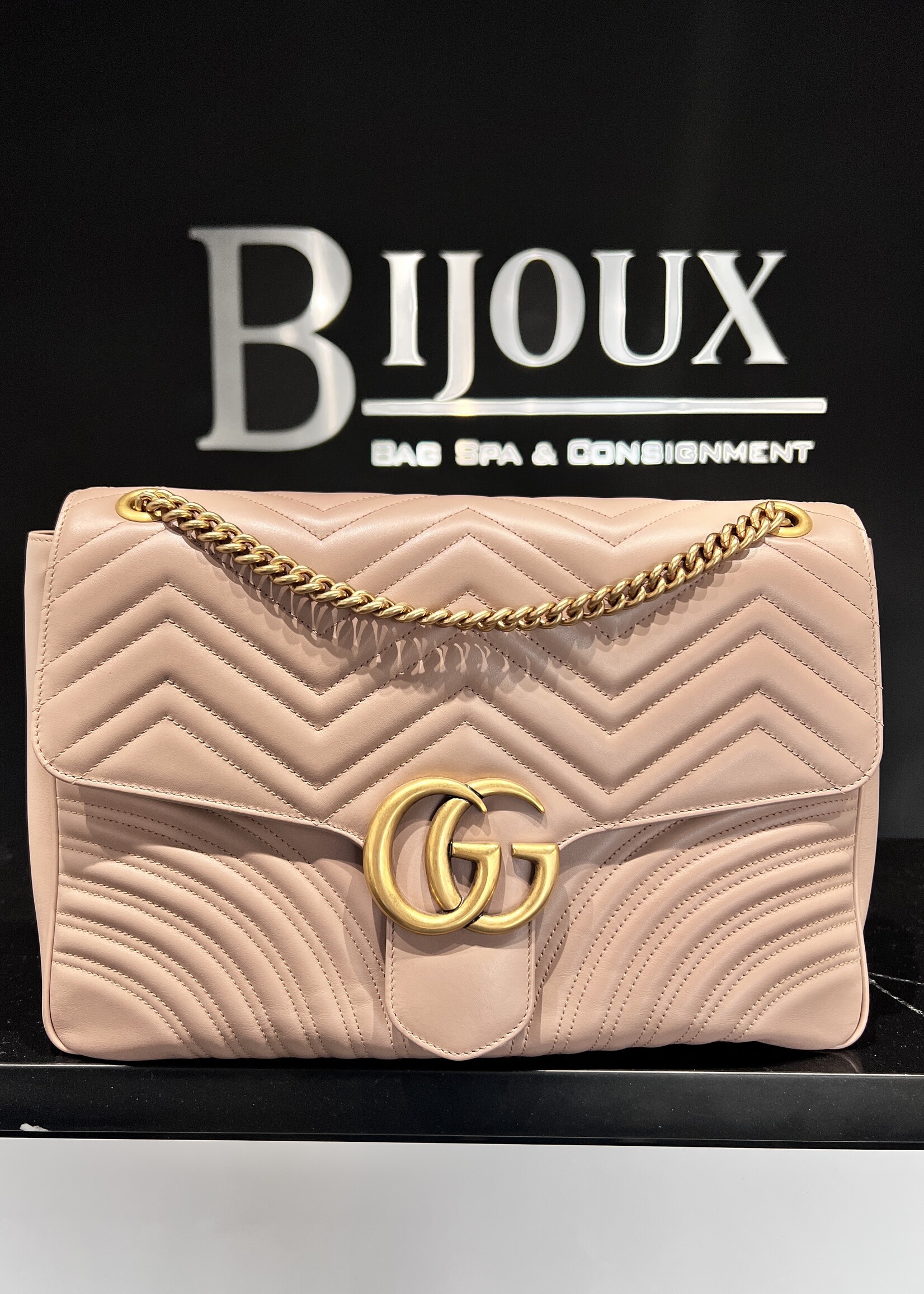 Gucci SOLD - Gucci Large Marmont Flap Bag