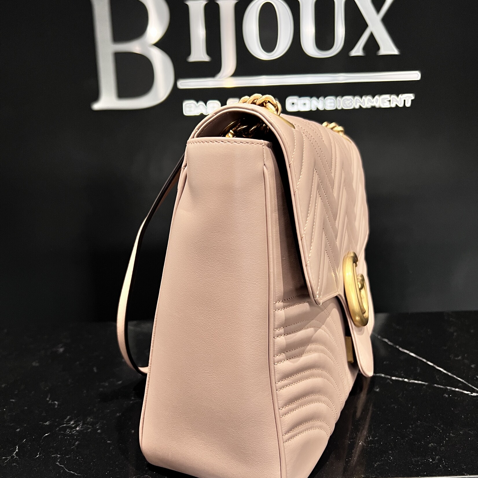 Gucci SOLD - Gucci Large Marmont Flap Bag