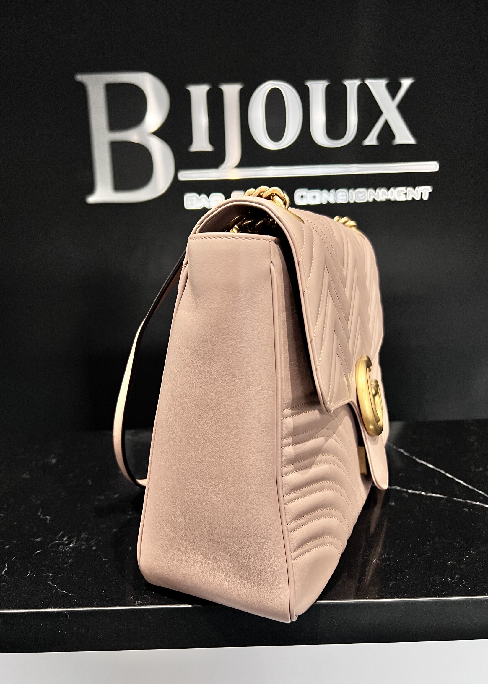 Gucci SOLD - Gucci Large Marmont Flap Bag