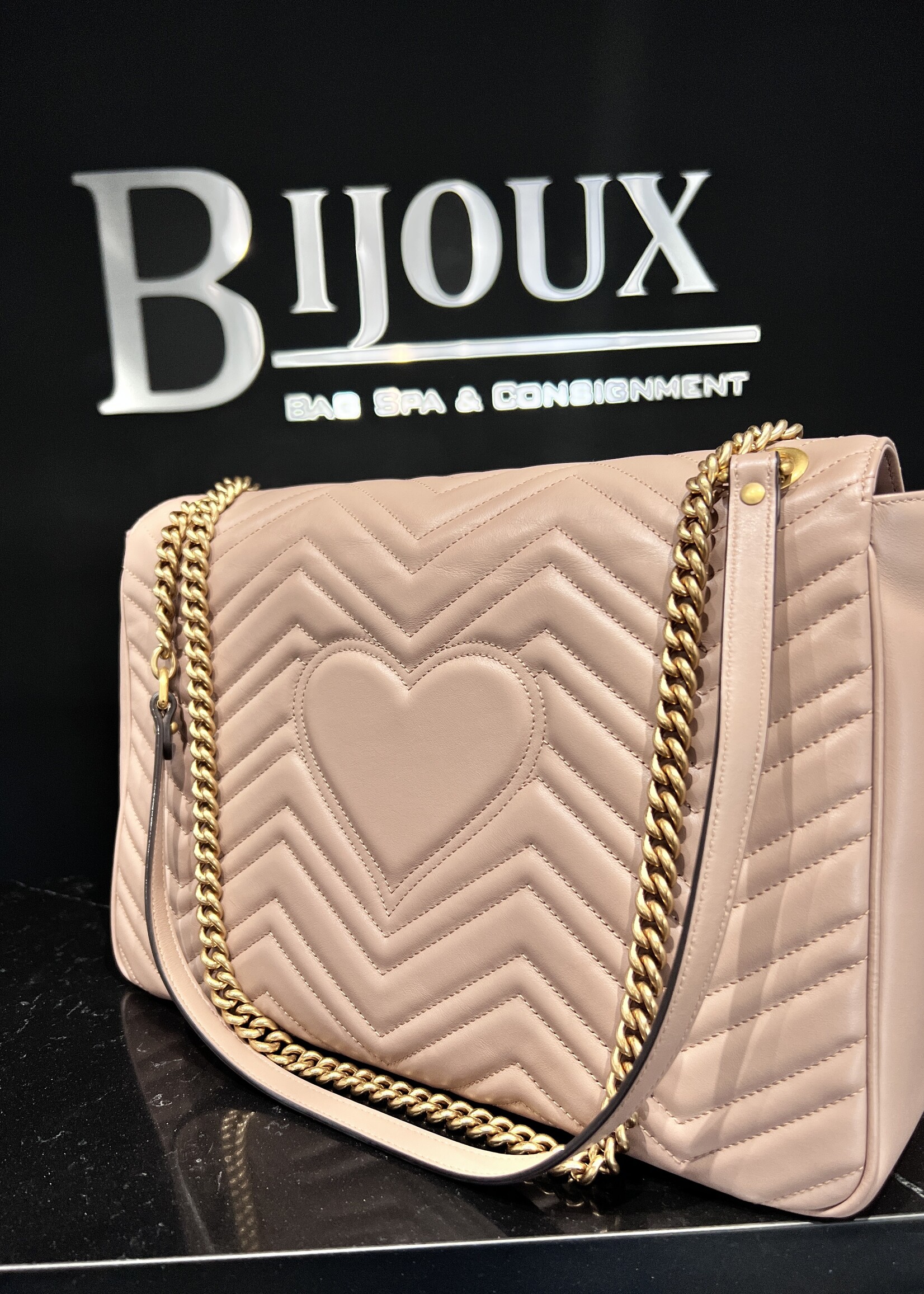 Gucci SOLD - Gucci Large Marmont Flap Bag