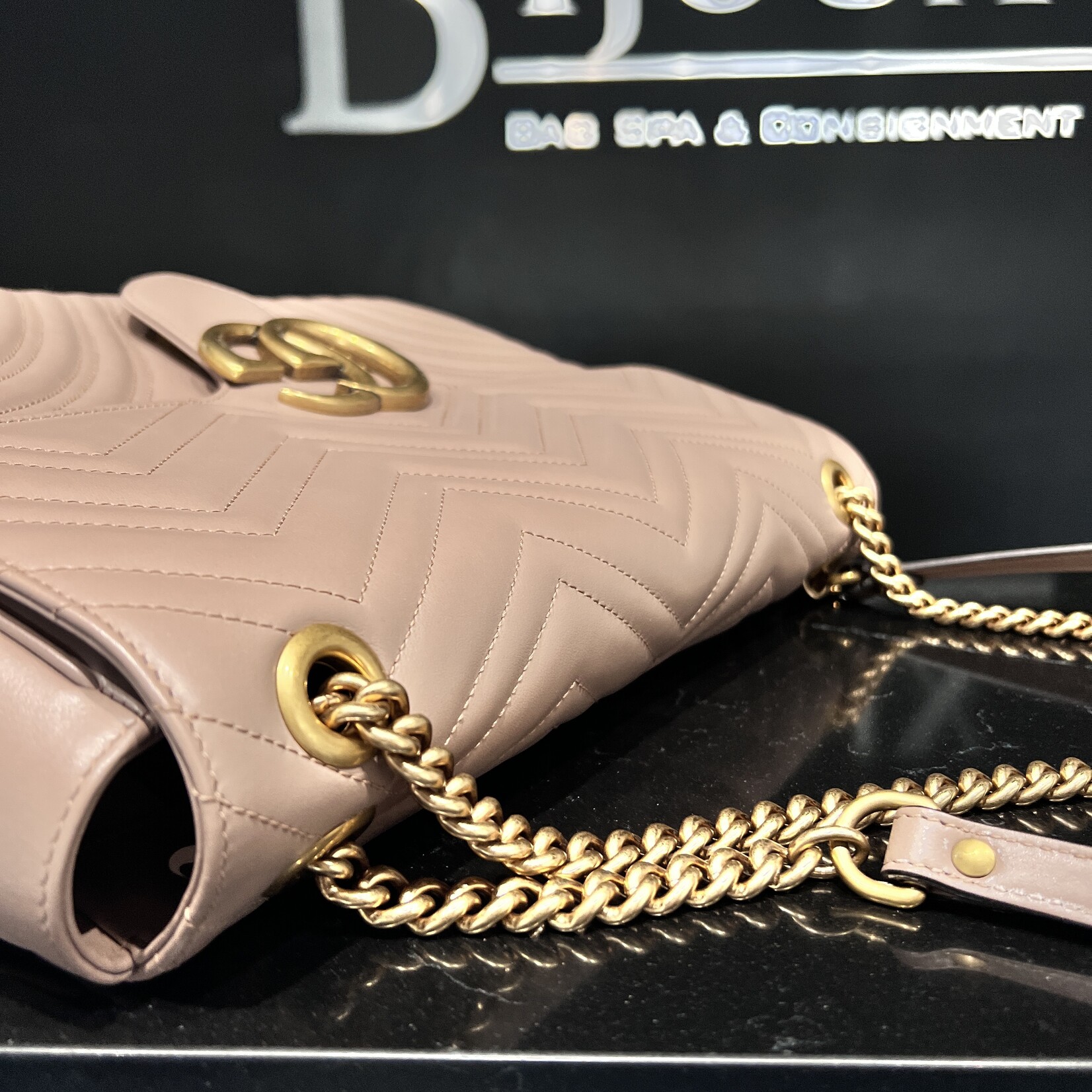 Gucci SOLD - Gucci Large Marmont Flap Bag