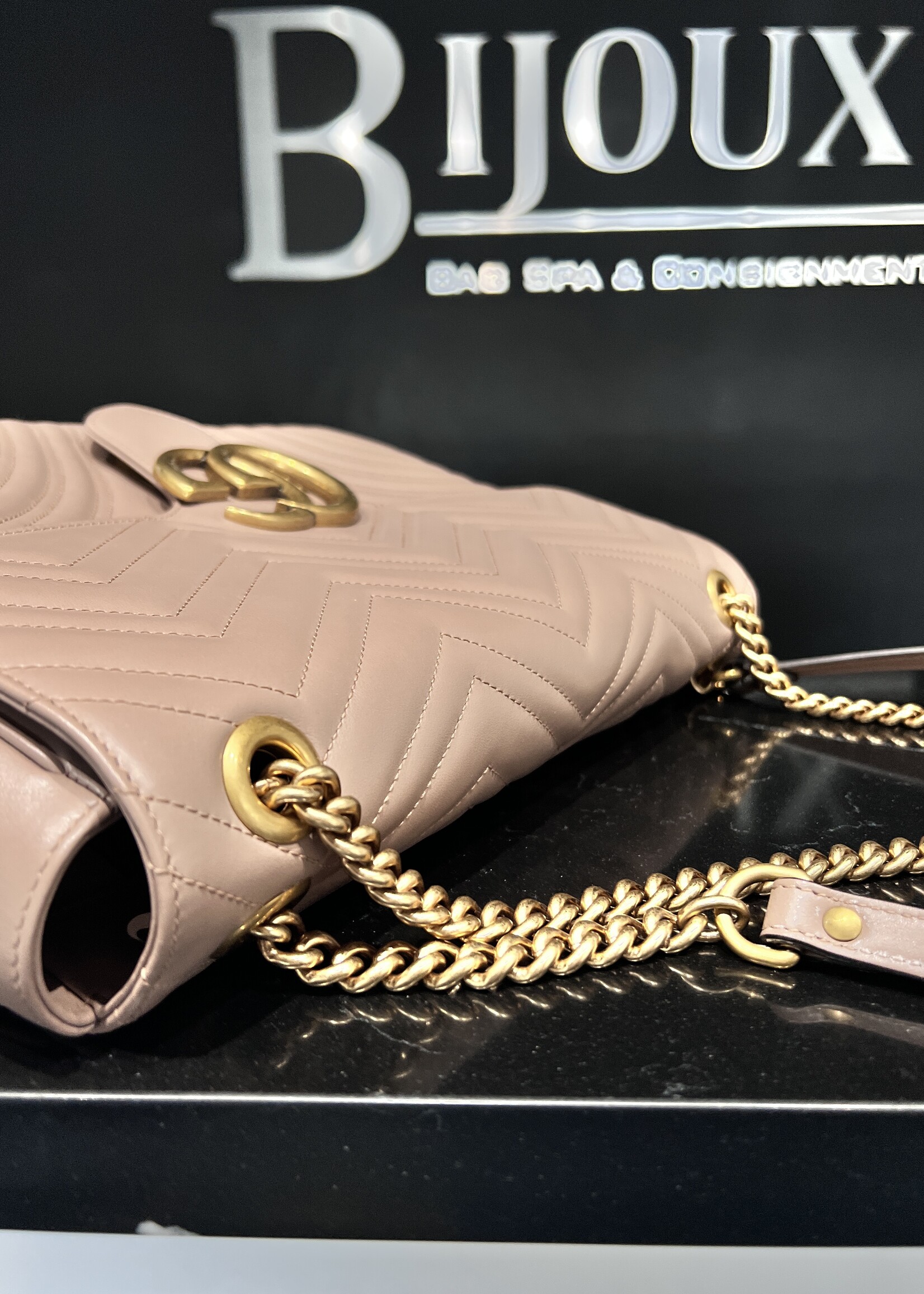 Gucci SOLD - Gucci Large Marmont Flap Bag