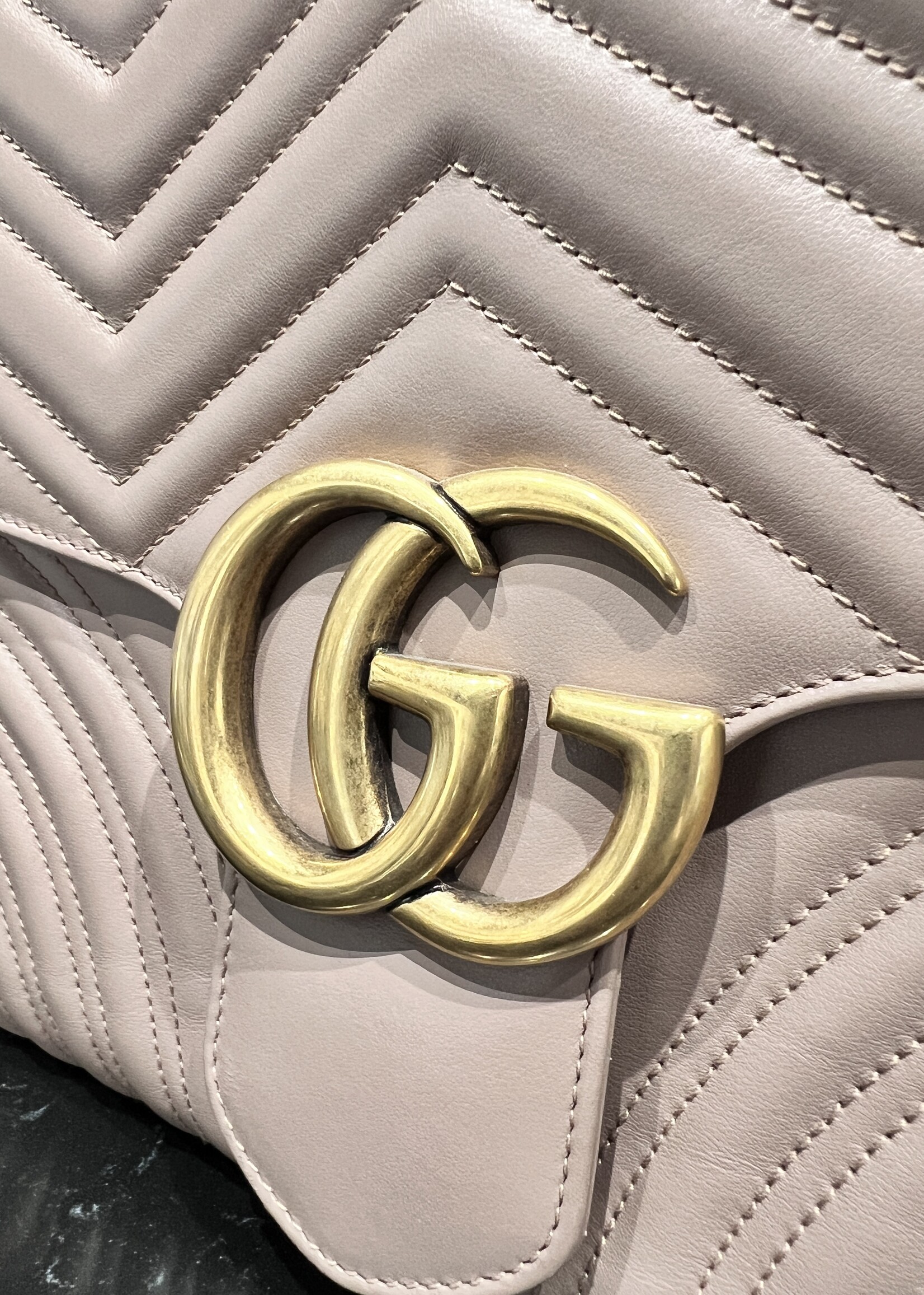 Gucci SOLD - Gucci Large Marmont Flap Bag