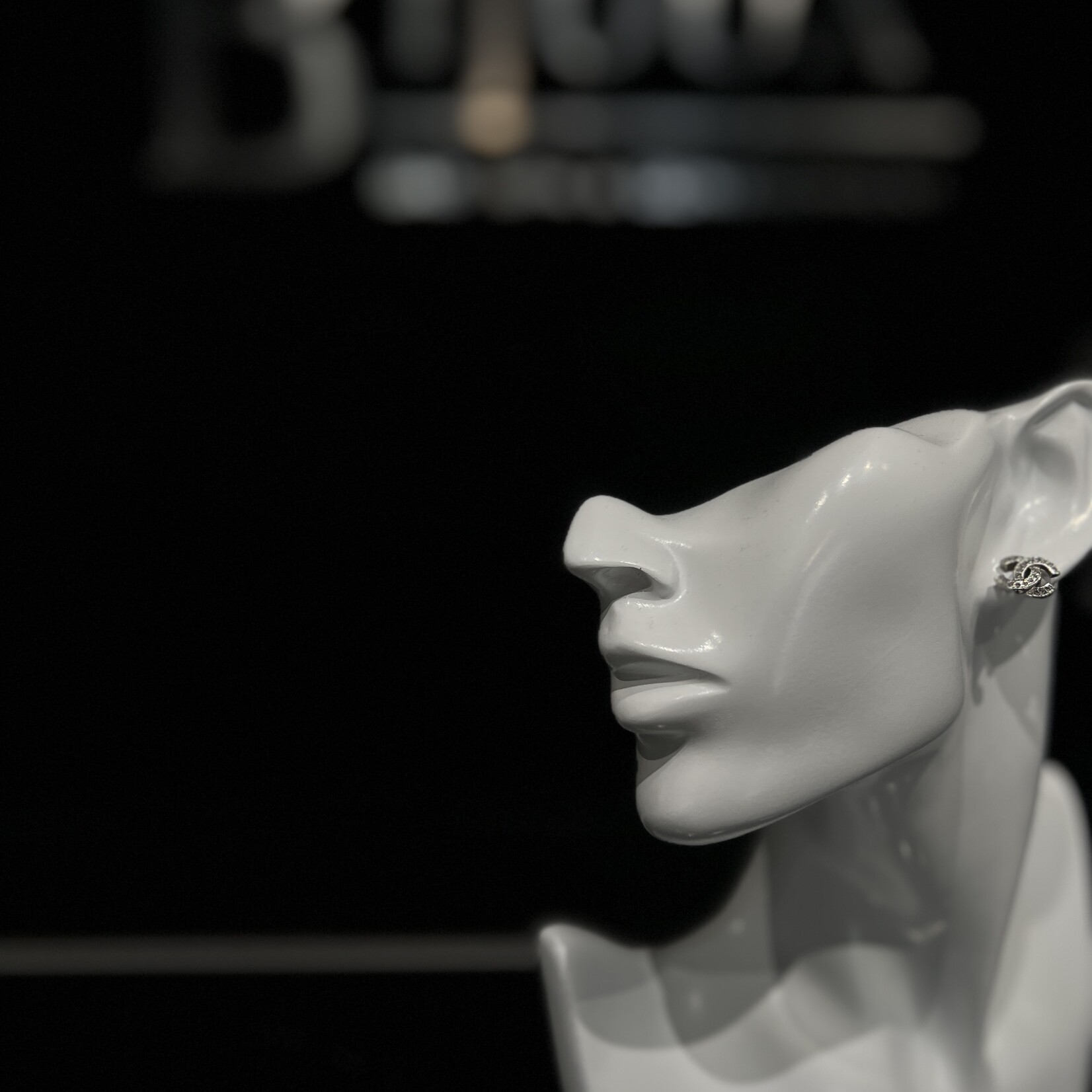 Chanel SOLD - Chanel Earrings Crystal