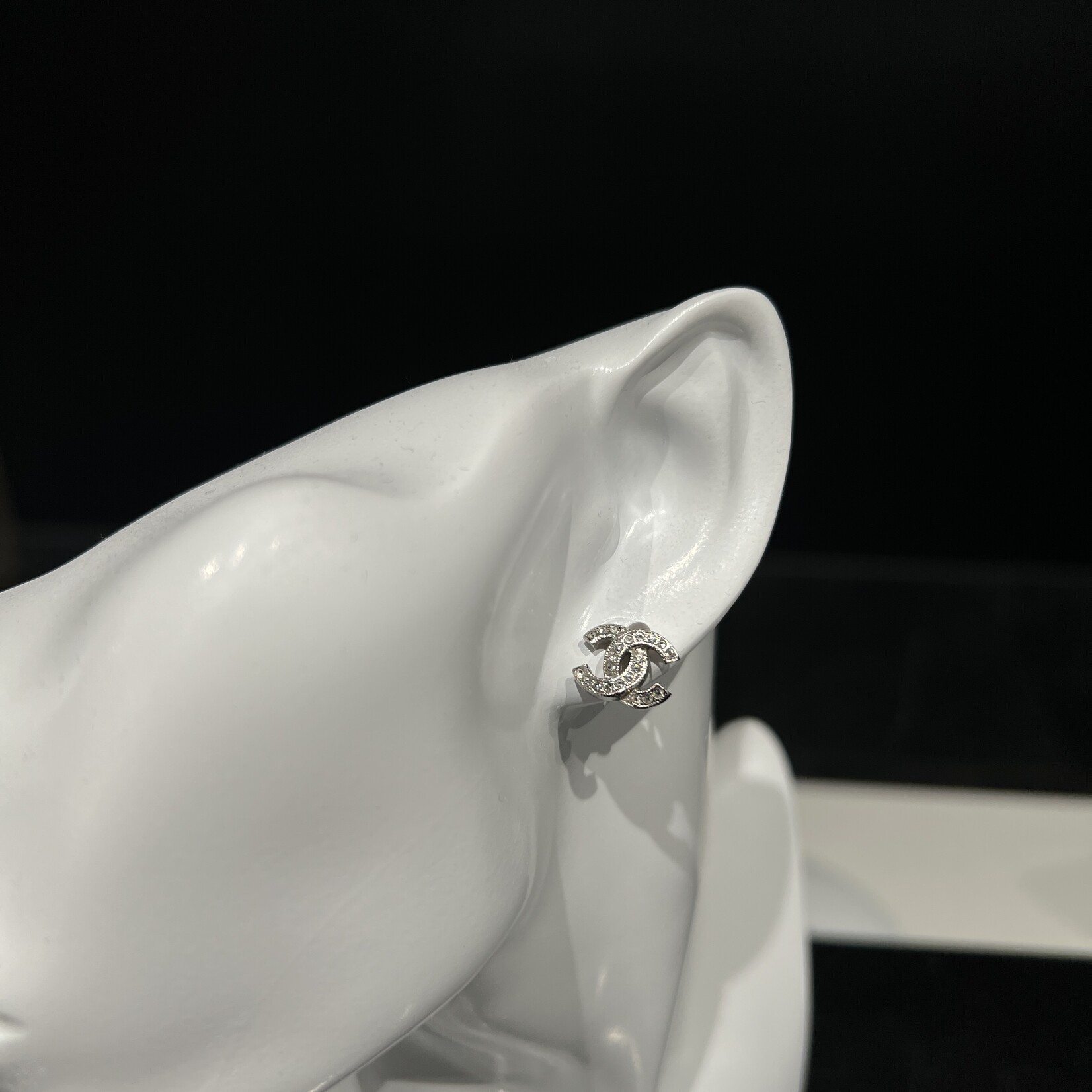 Chanel SOLD - Chanel Earrings Crystal