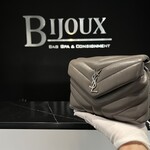 Saint Laurent SOLD - Saint Laurent Grey LouLou Toy