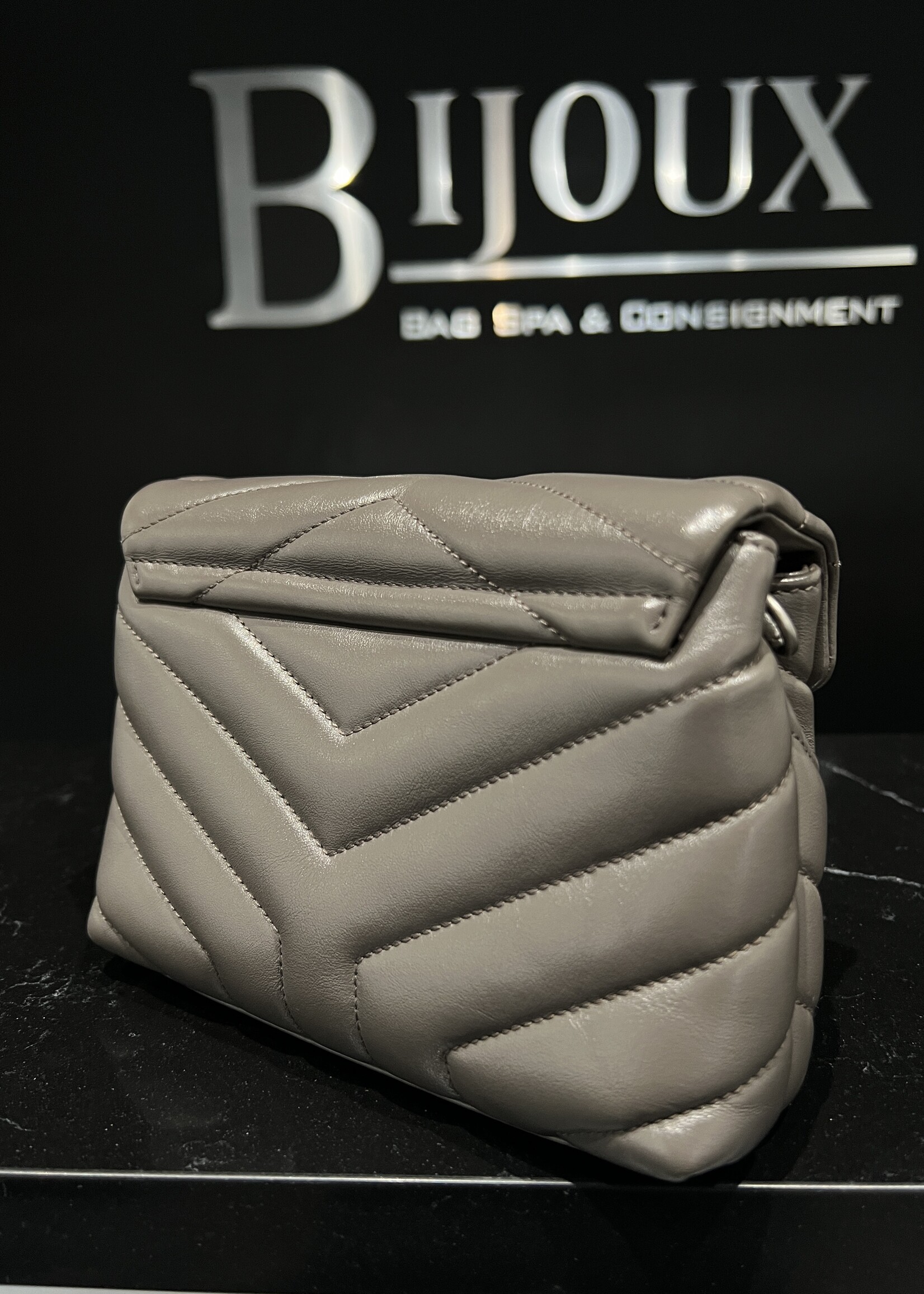 Saint Laurent SOLD - Saint Laurent Grey LouLou Toy