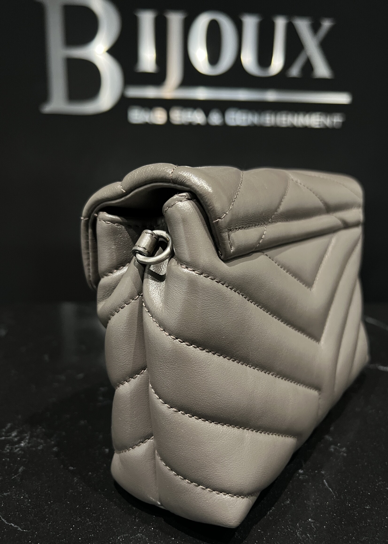 Saint Laurent SOLD - Saint Laurent Grey LouLou Toy