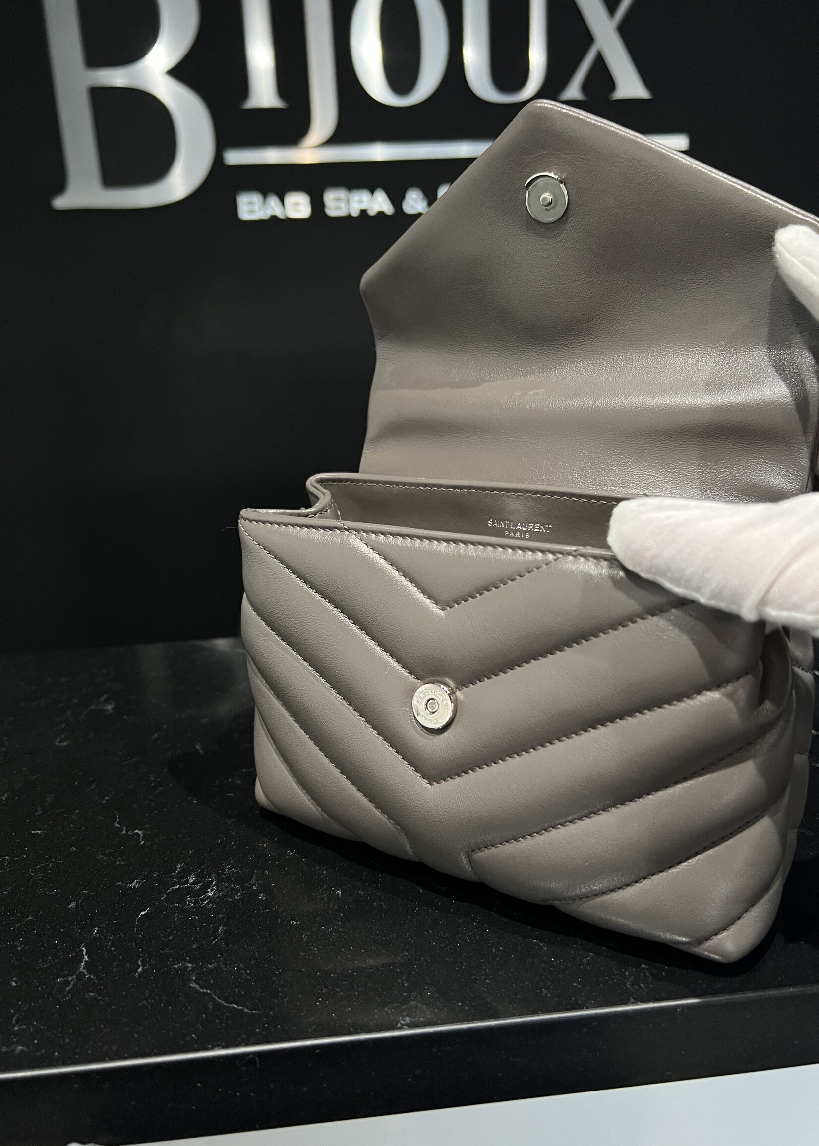 Saint Laurent SOLD - Saint Laurent Grey LouLou Toy