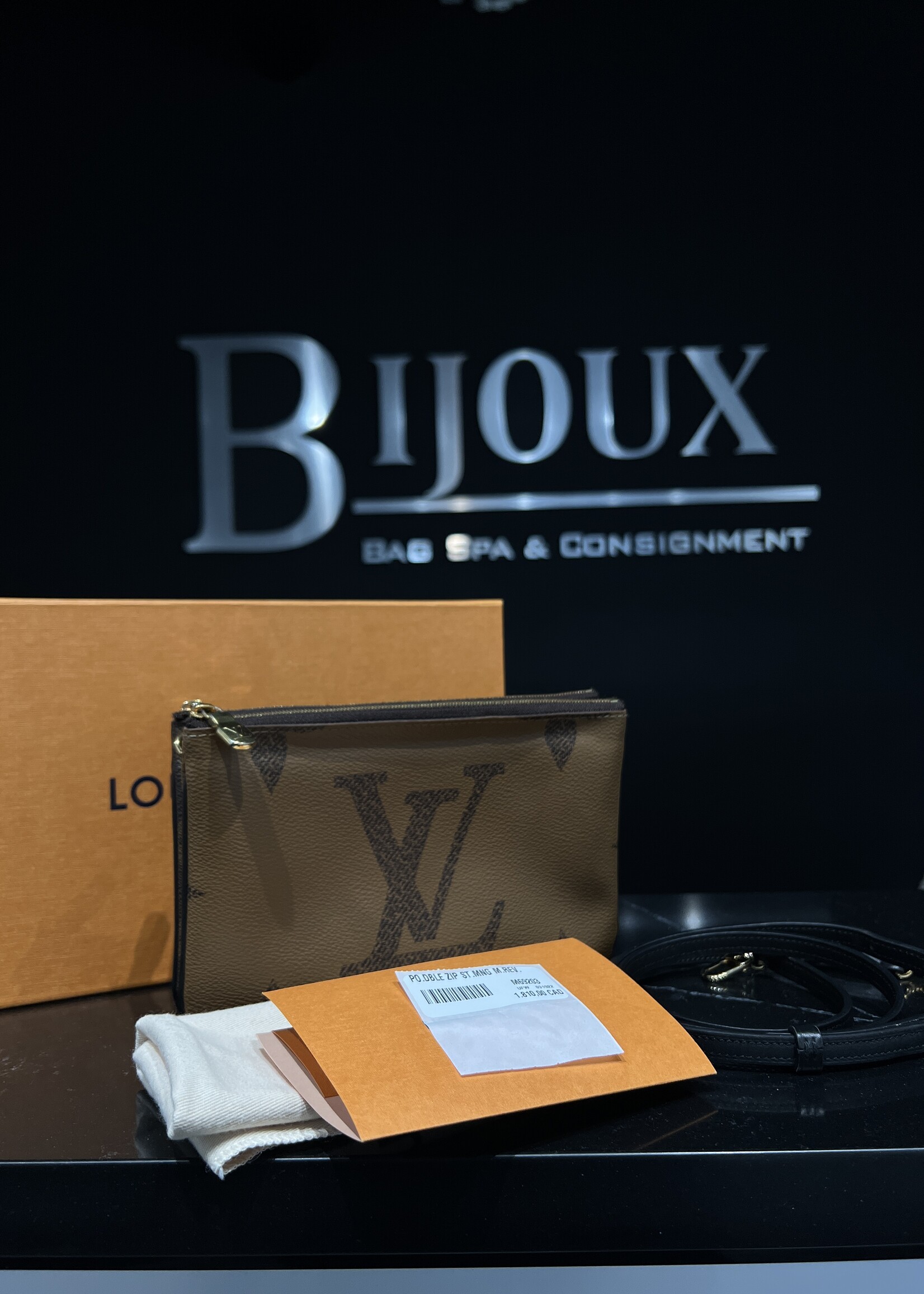 Louis Vuitton SOLD- Louis Vuitton Reverse Double Zip