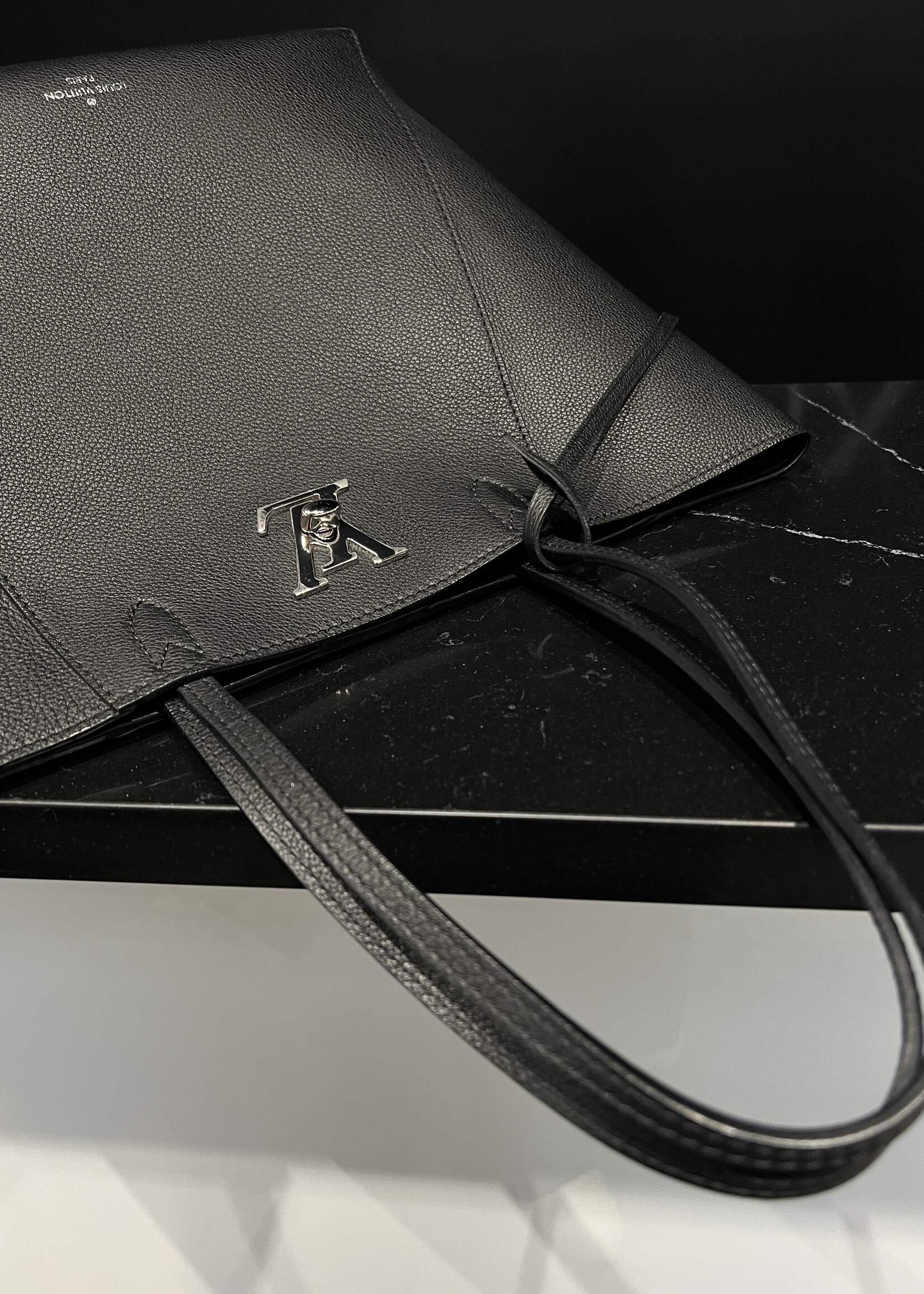 Louis Vuitton SOLD - Louis Vuitton Black Cabas Lock Me