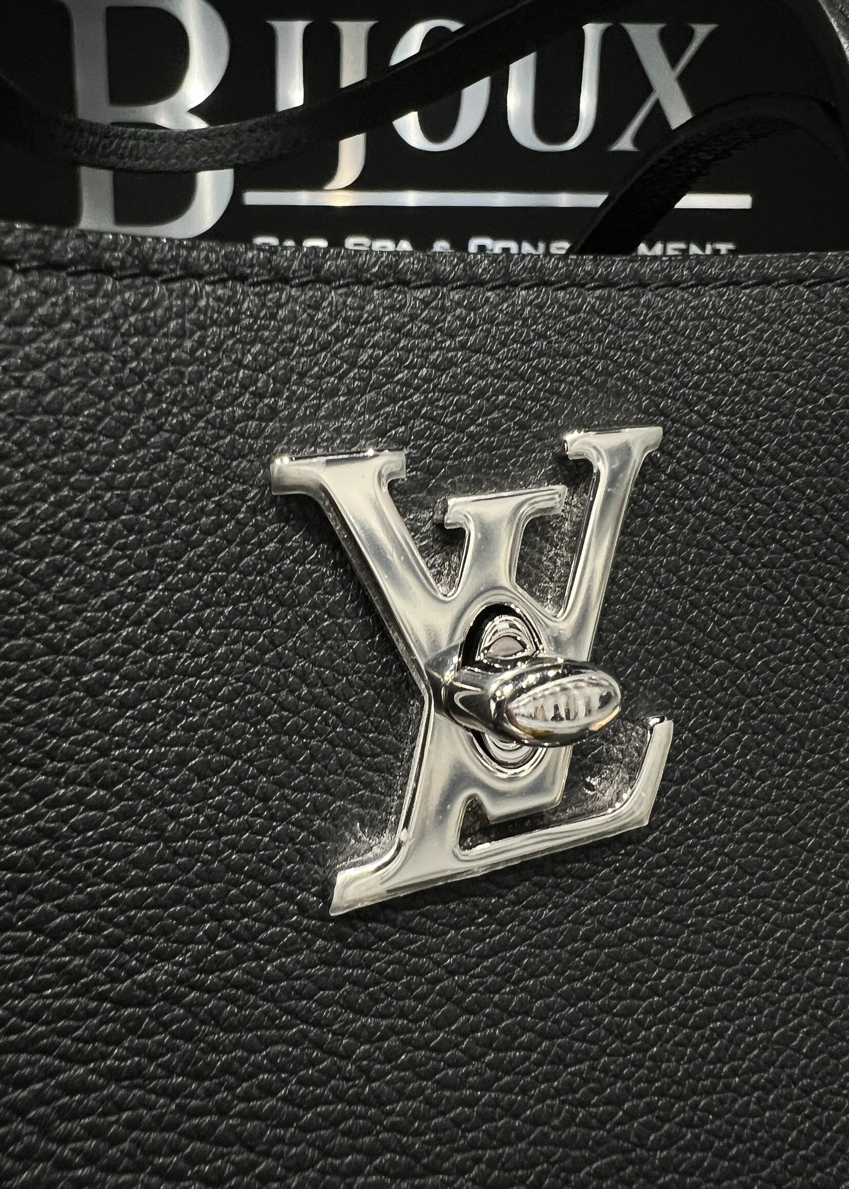 Louis Vuitton SOLD - Louis Vuitton Black Cabas Lock Me