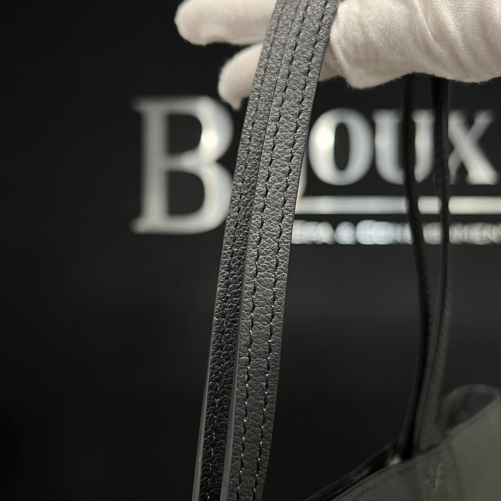 Louis Vuitton Louis Vuitton Black Cabas Lock Me